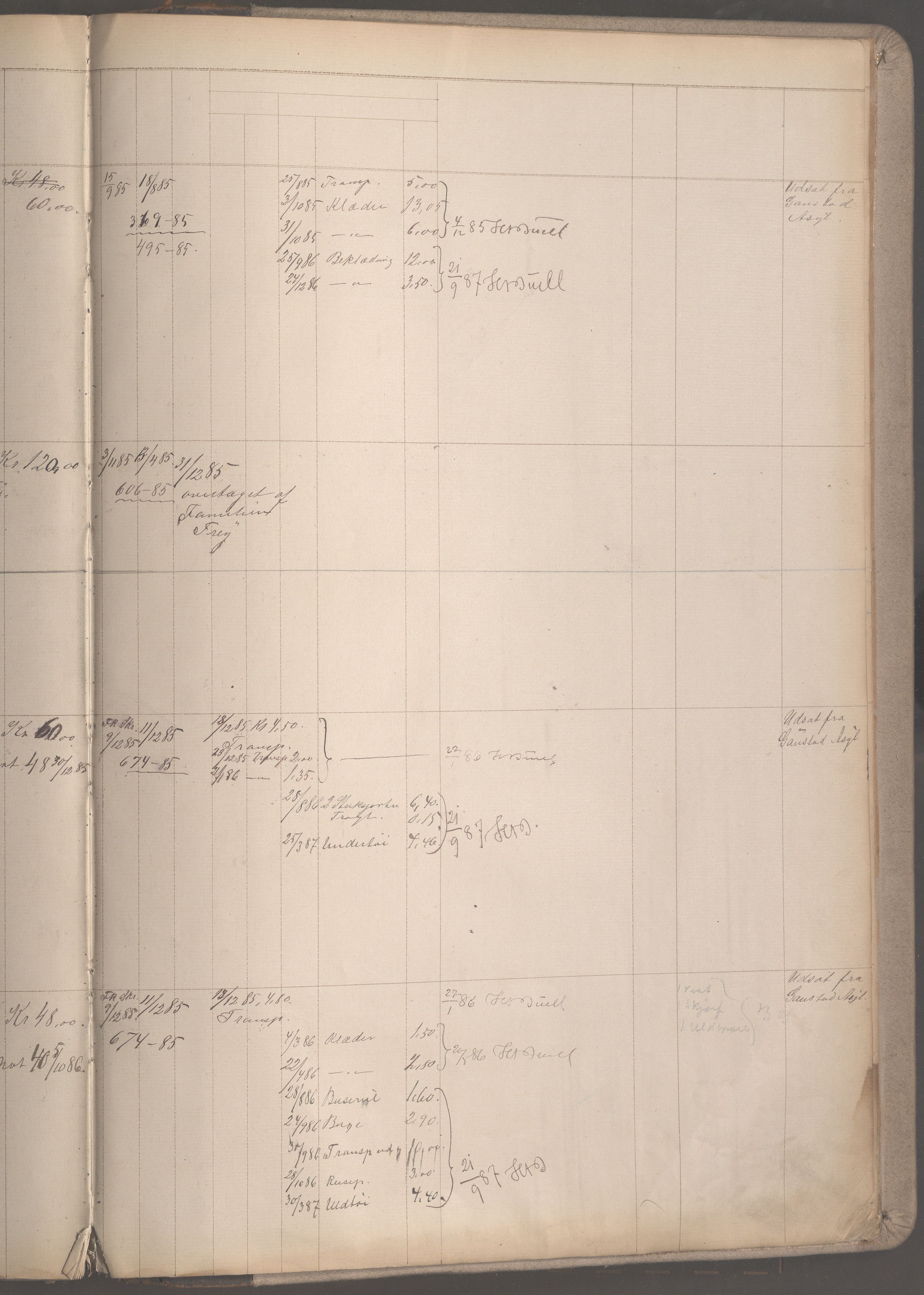 Fattigvesenet, OBA/A-20045/H/Hb/L0002: Manntallsprotokoll. Mnr. 1-665, 1879-1887, p. 309a