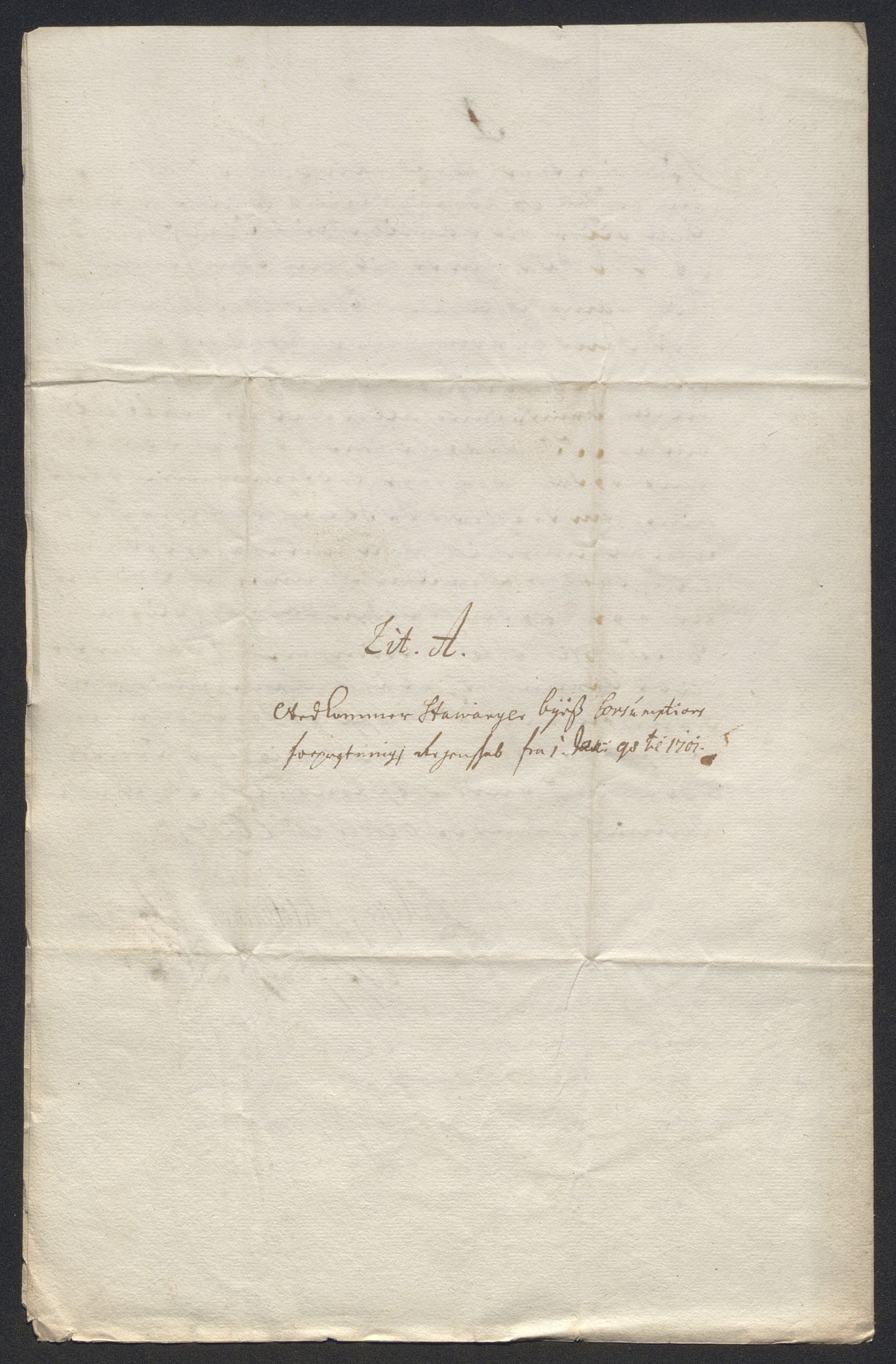 Rentekammeret inntil 1814, Reviderte regnskaper, Byregnskaper, AV/RA-EA-4066/R/Ro/L0333: [O25] Konsumpsjonsregnskap, 1690-1704, p. 136