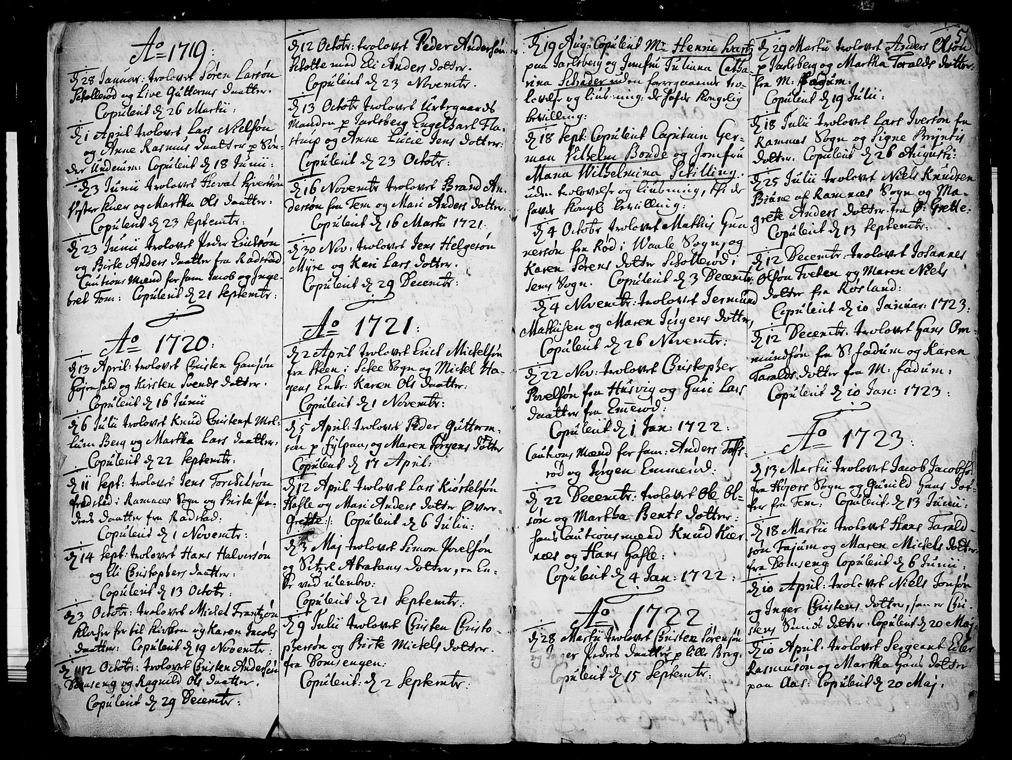 Sem kirkebøker, AV/SAKO-A-5/F/Fa/L0001: Parish register (official) no. I 1, 1702-1763, p. 5