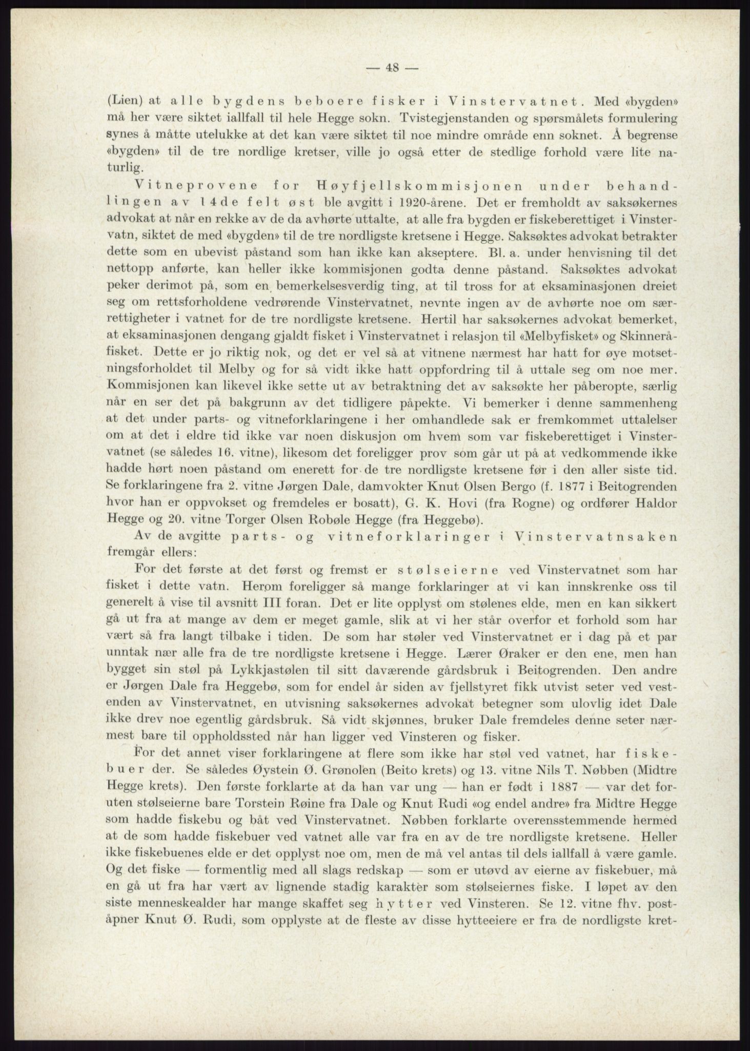 Høyfjellskommisjonen, AV/RA-S-1546/X/Xa/L0001: Nr. 1-33, 1909-1953, p. 6017