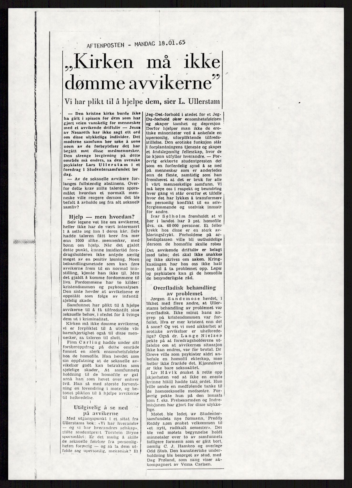 Det Norske Forbundet av 1948/Landsforeningen for Lesbisk og Homofil Frigjøring, AV/RA-PA-1216/A/Ag/L0002: "Vi løsnet et skred", 1959-1995, p. 571