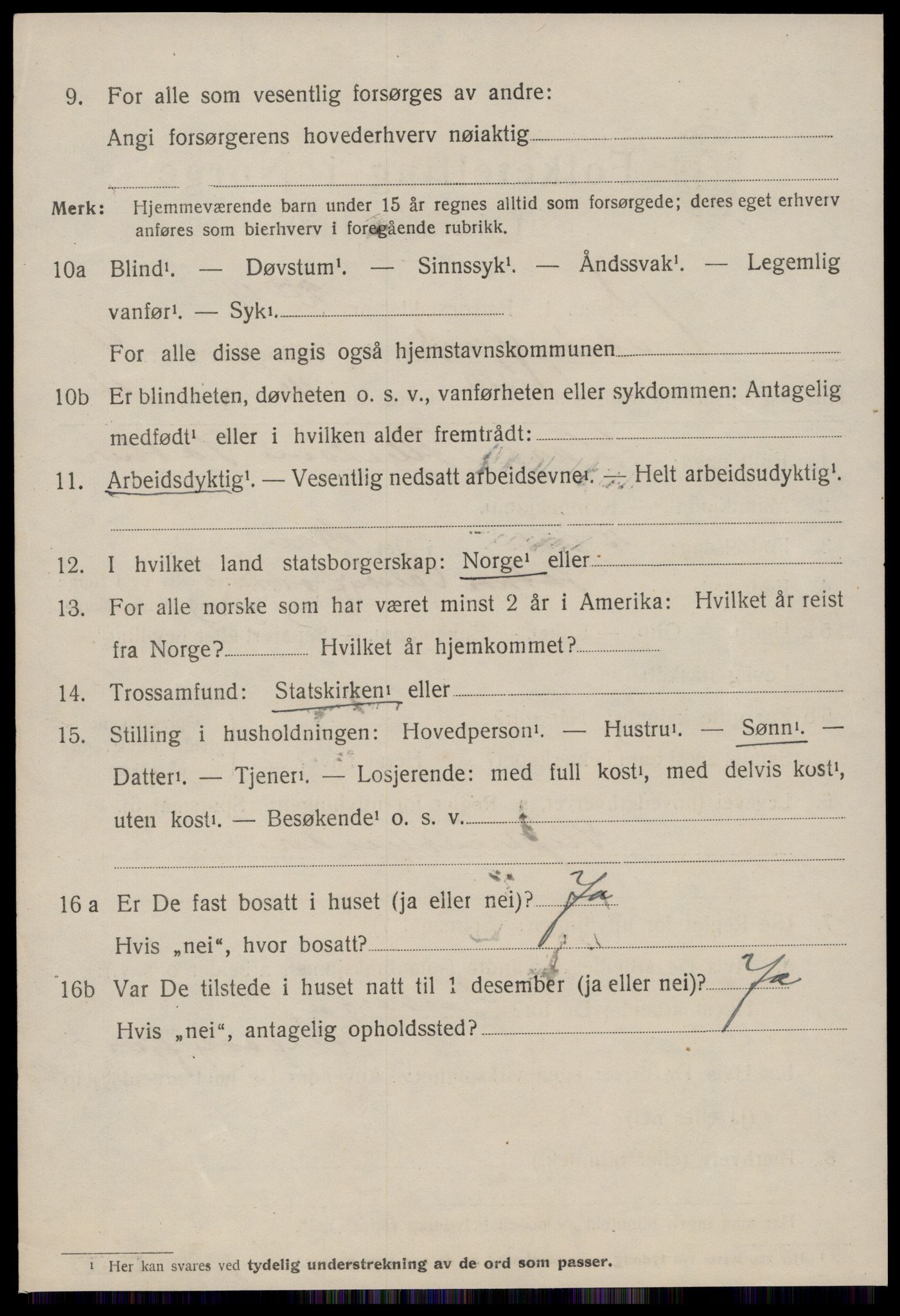 SAT, 1920 census for Valsøyfjord, 1920, p. 2376