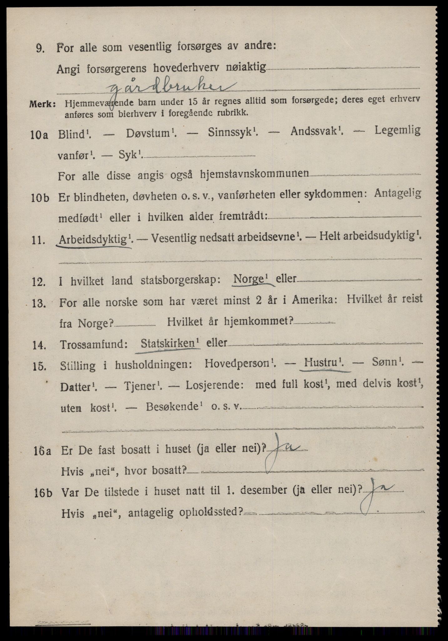 SAT, 1920 census for Sykkylven, 1920, p. 3224