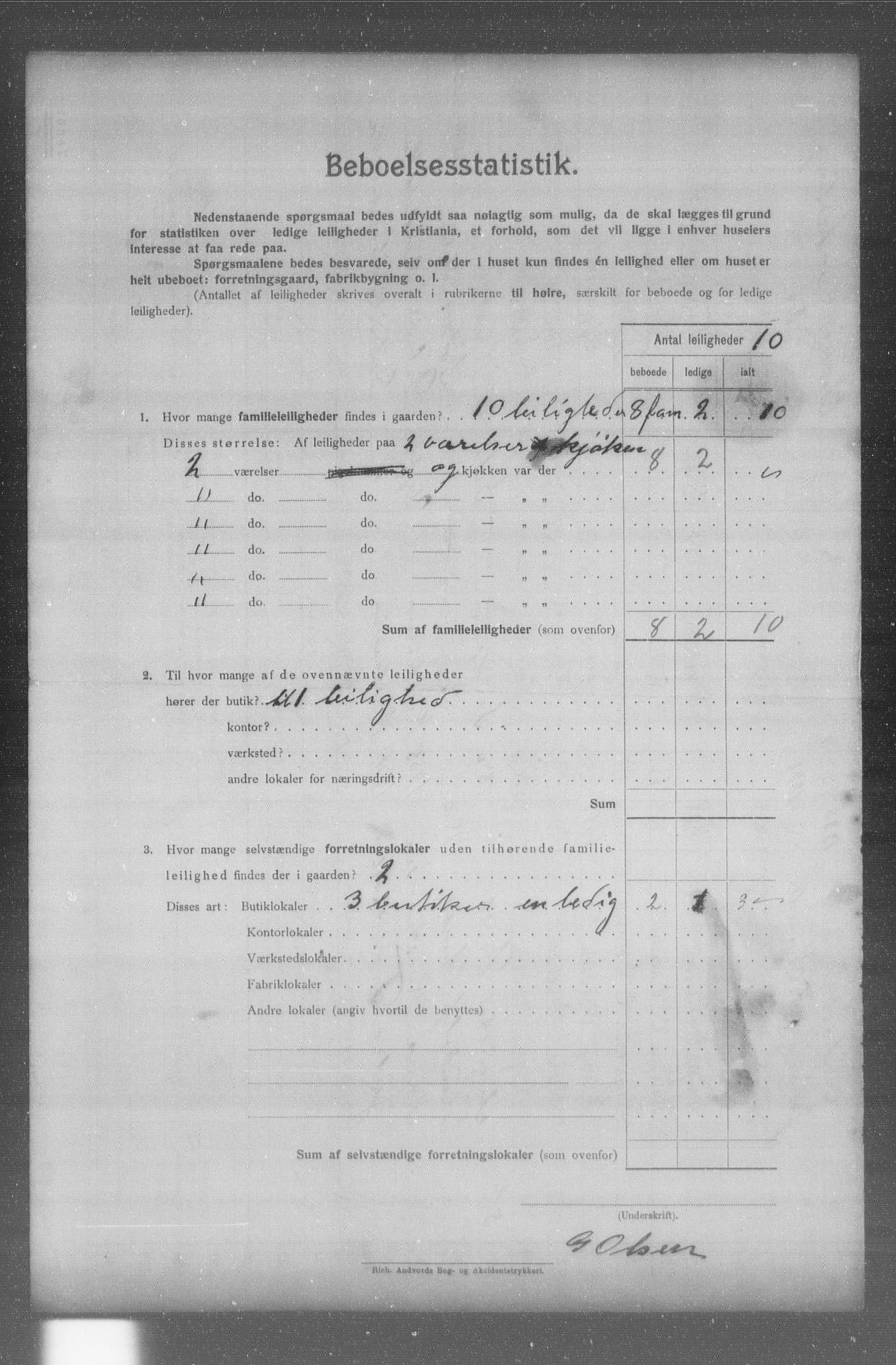 OBA, Municipal Census 1904 for Kristiania, 1904, p. 6202