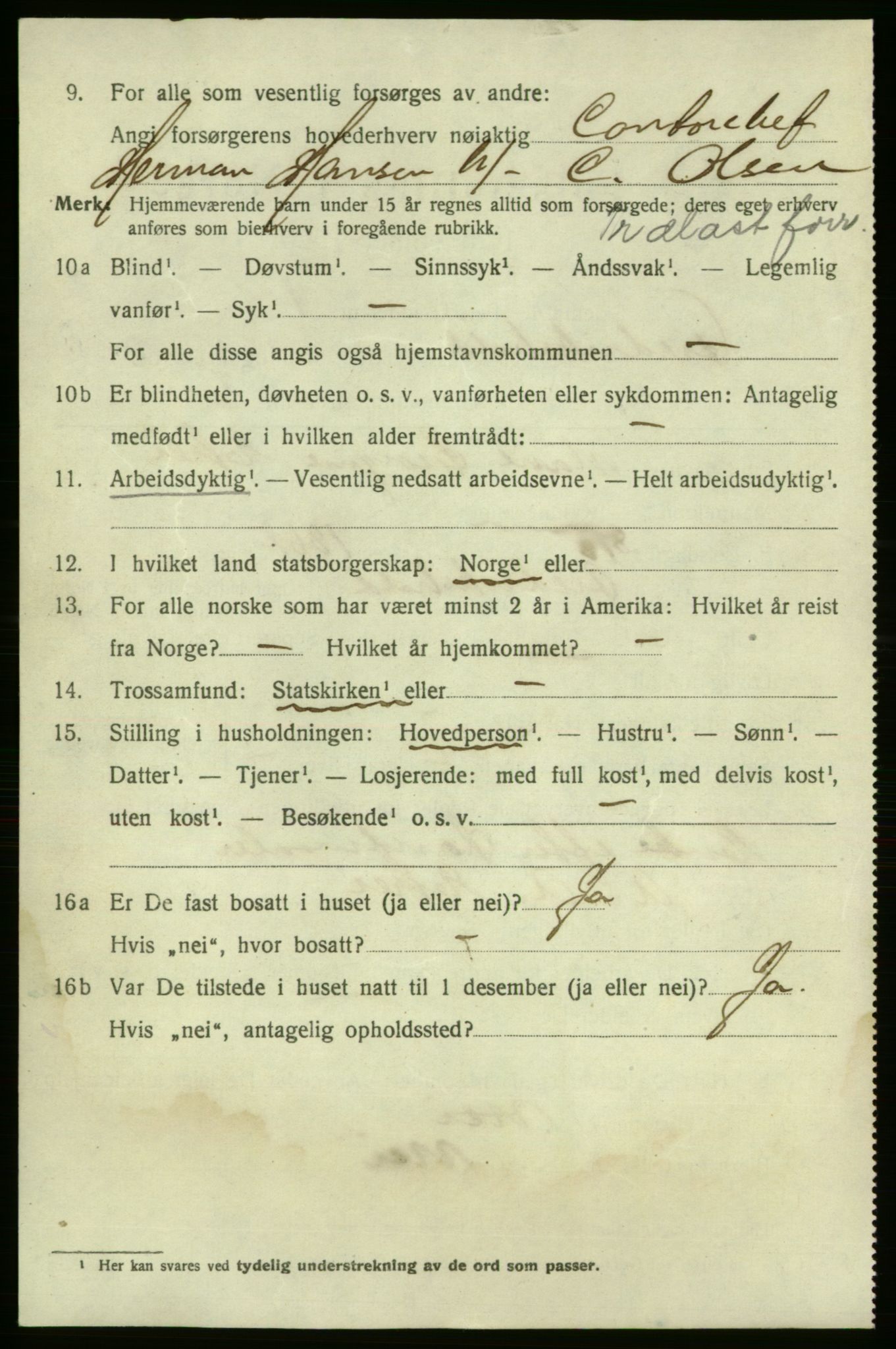 SAO, 1920 census for Fredrikshald, 1920, p. 17477