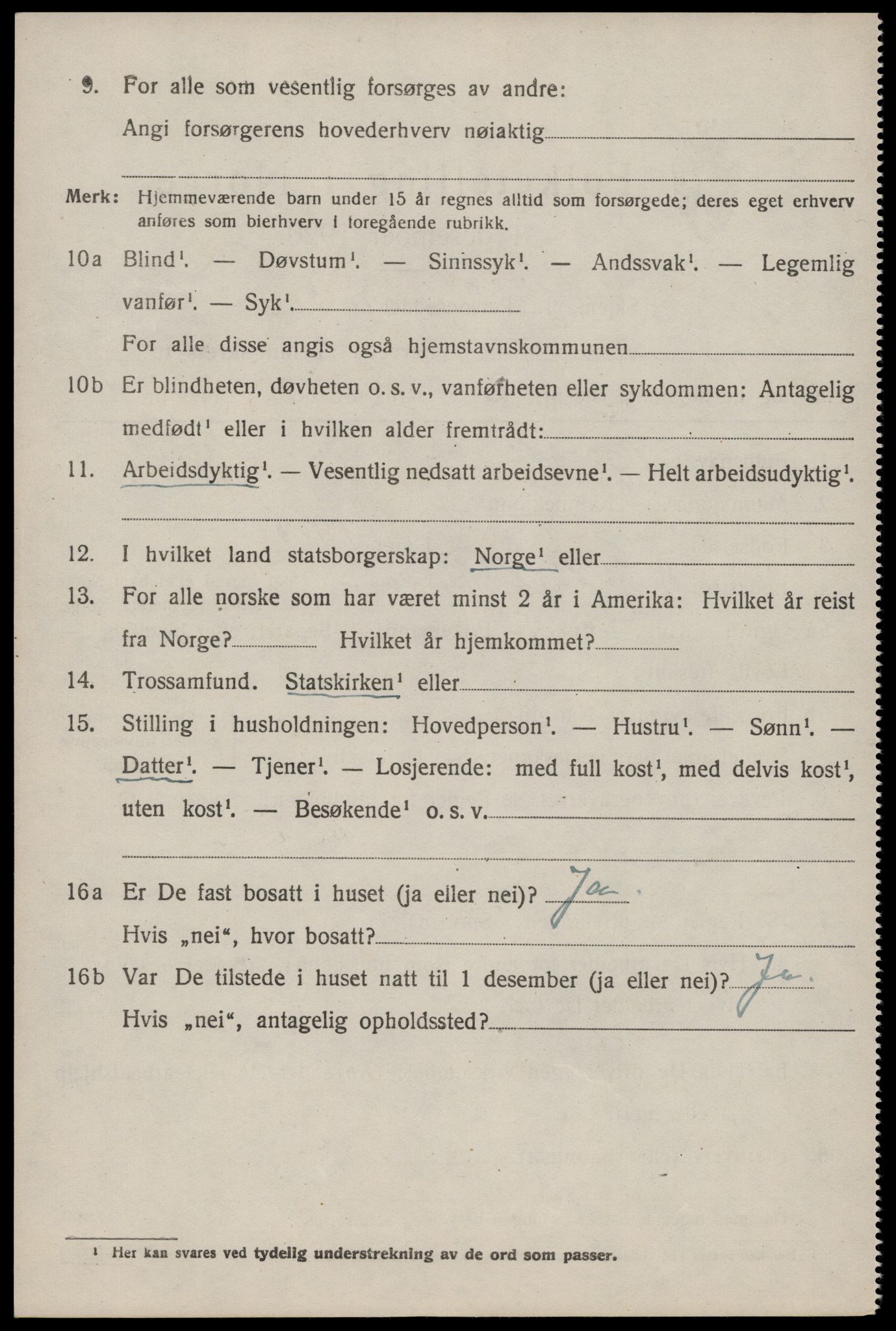 SAKO, 1920 census for Vinje, 1920, p. 1620