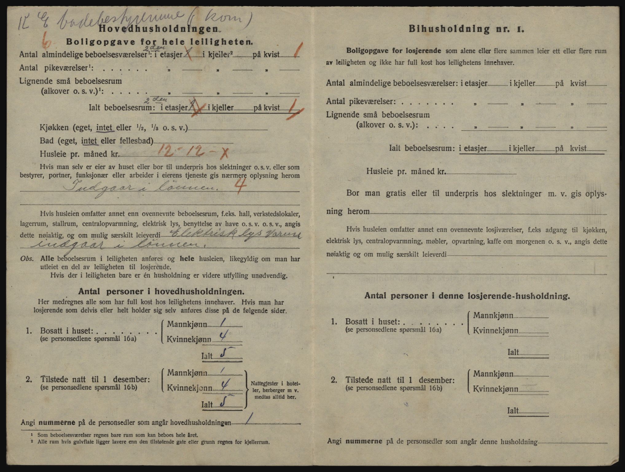 SATØ, 1920 census for Vardø, 1920, p. 2126