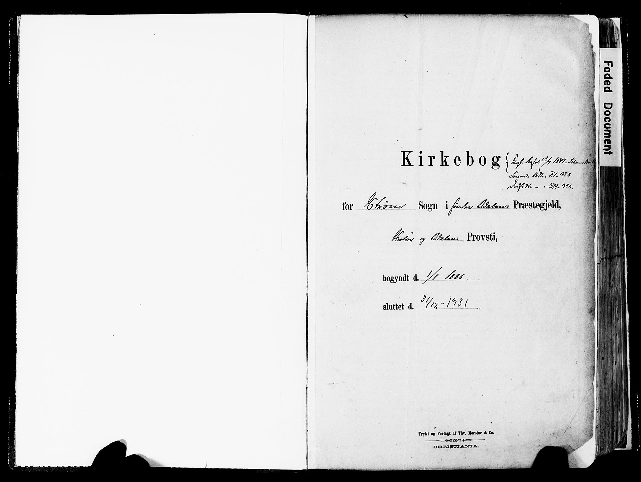 Sør-Odal prestekontor, AV/SAH-PREST-030/H/Ha/Haa/L0006: Parish register (official) no. 6, 1886-1931