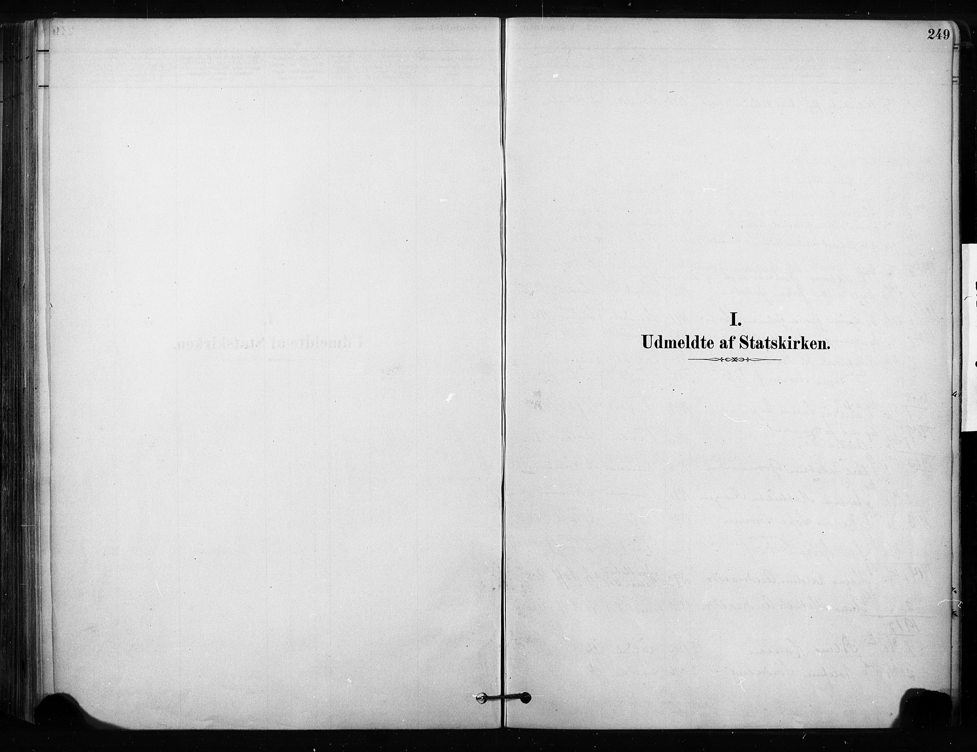 Sandsvær kirkebøker, AV/SAKO-A-244/F/Fc/L0001: Parish register (official) no. III 1, 1878-1923, p. 249