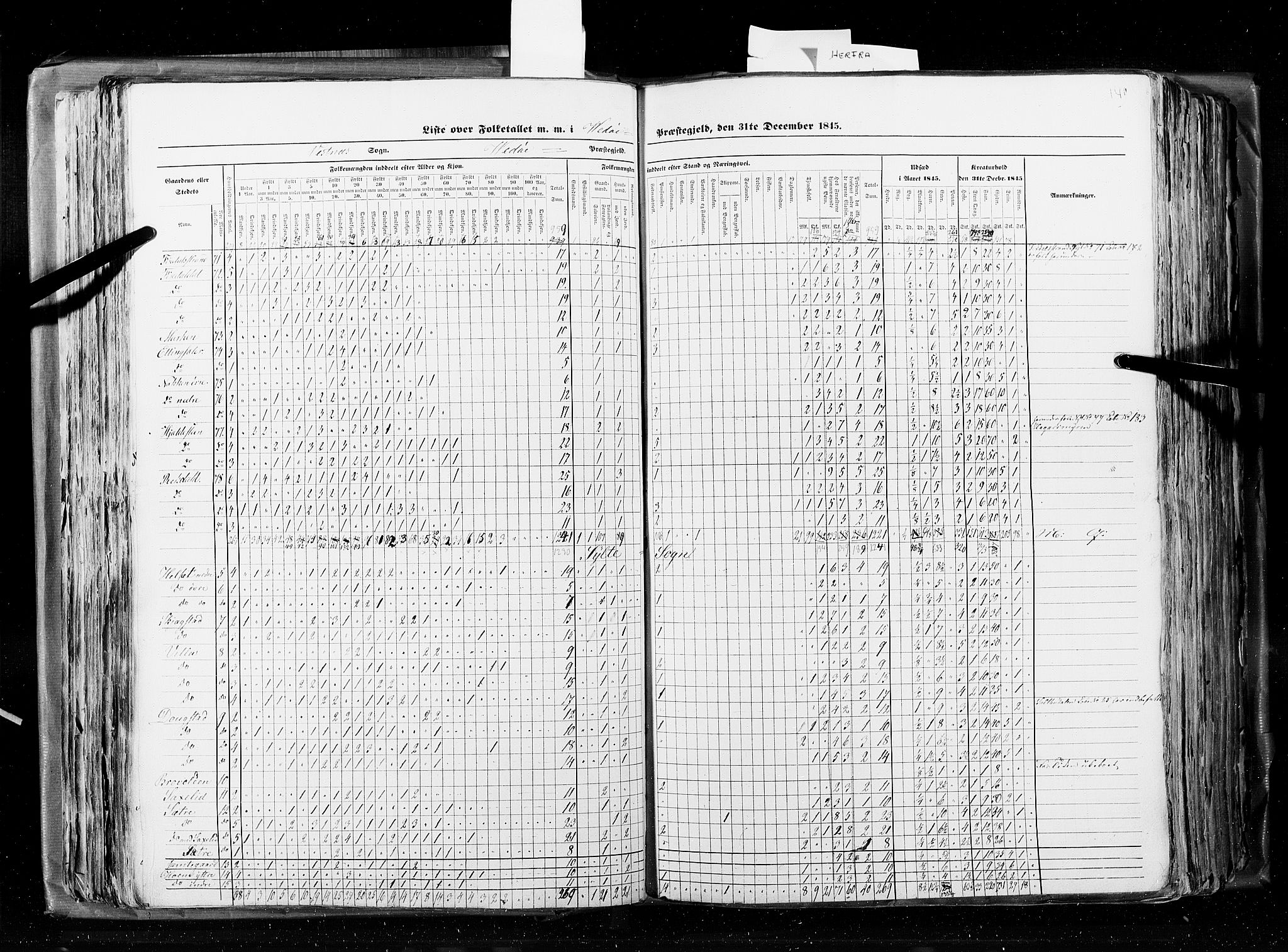 RA, Census 1845, vol. 8: Romsdal amt og Søndre Trondhjems amt, 1845, p. 149