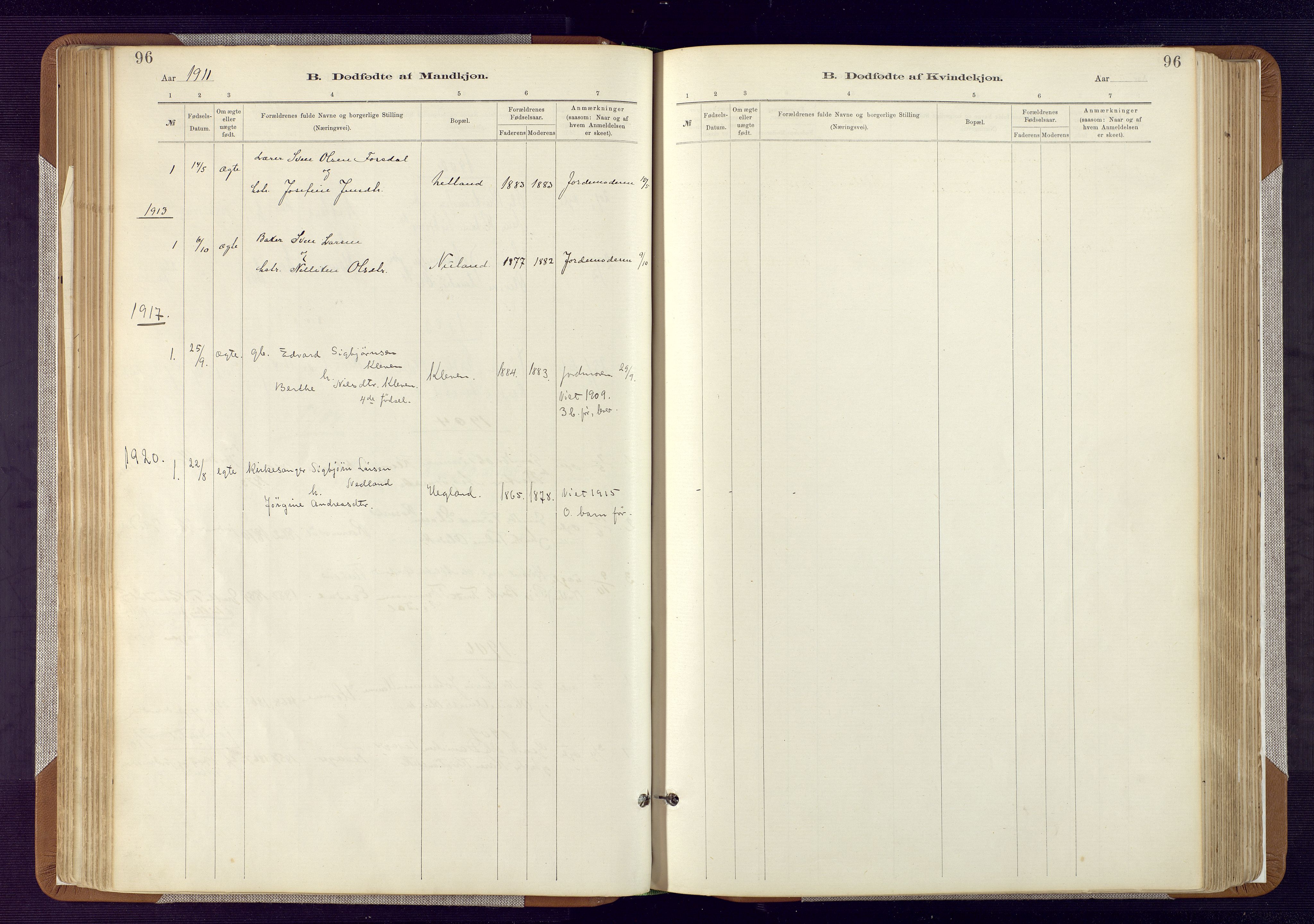 Bakke sokneprestkontor, SAK/1111-0002/F/Fa/Fab/L0003: Parish register (official) no. A 3, 1884-1921, p. 96