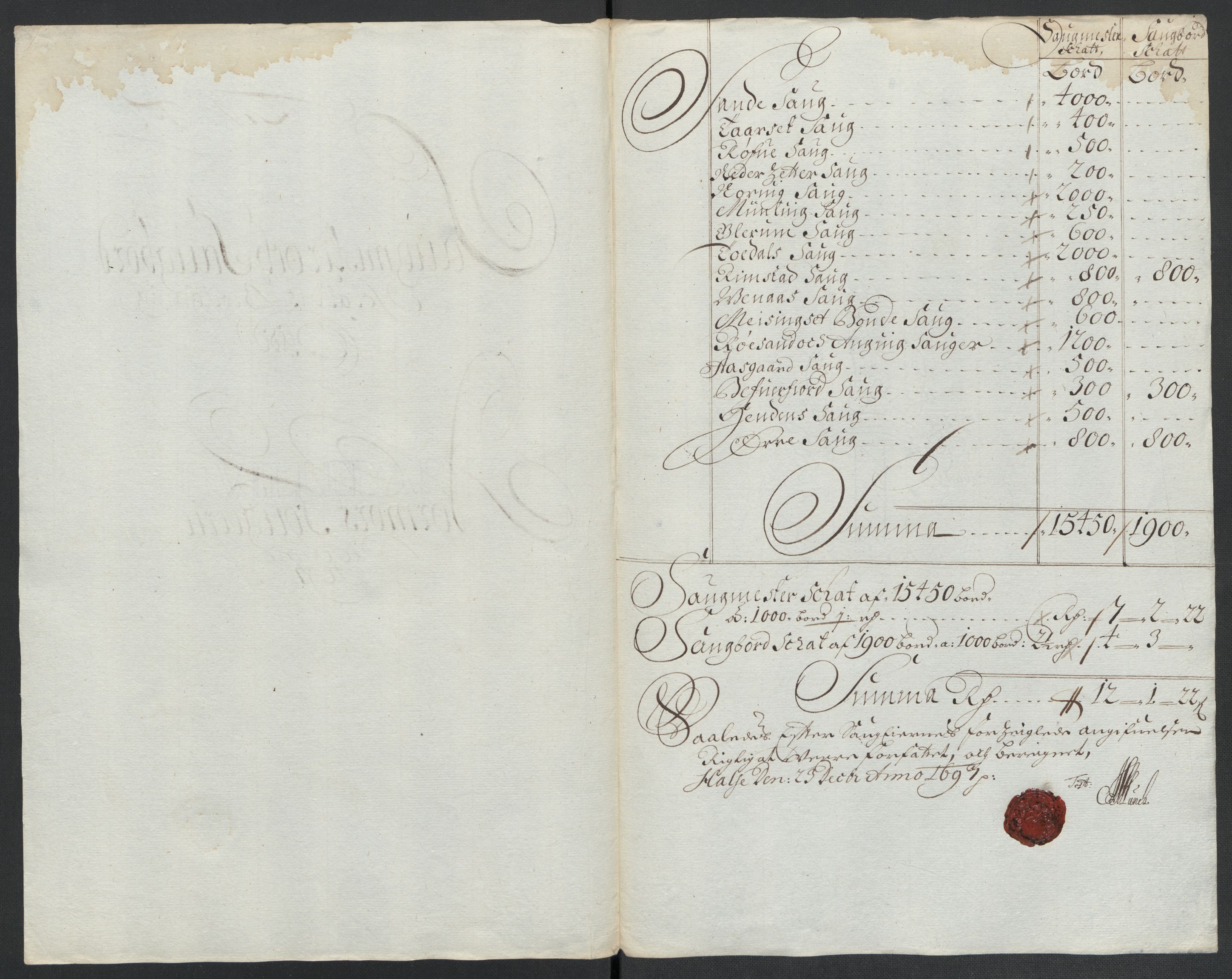 Rentekammeret inntil 1814, Reviderte regnskaper, Fogderegnskap, RA/EA-4092/R56/L3737: Fogderegnskap Nordmøre, 1697-1698, p. 91