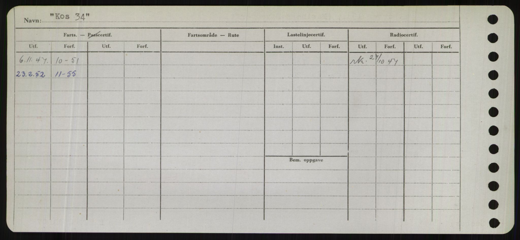 Sjøfartsdirektoratet med forløpere, Skipsmålingen, AV/RA-S-1627/H/Hb/L0003: Fartøy, I-N, p. 168