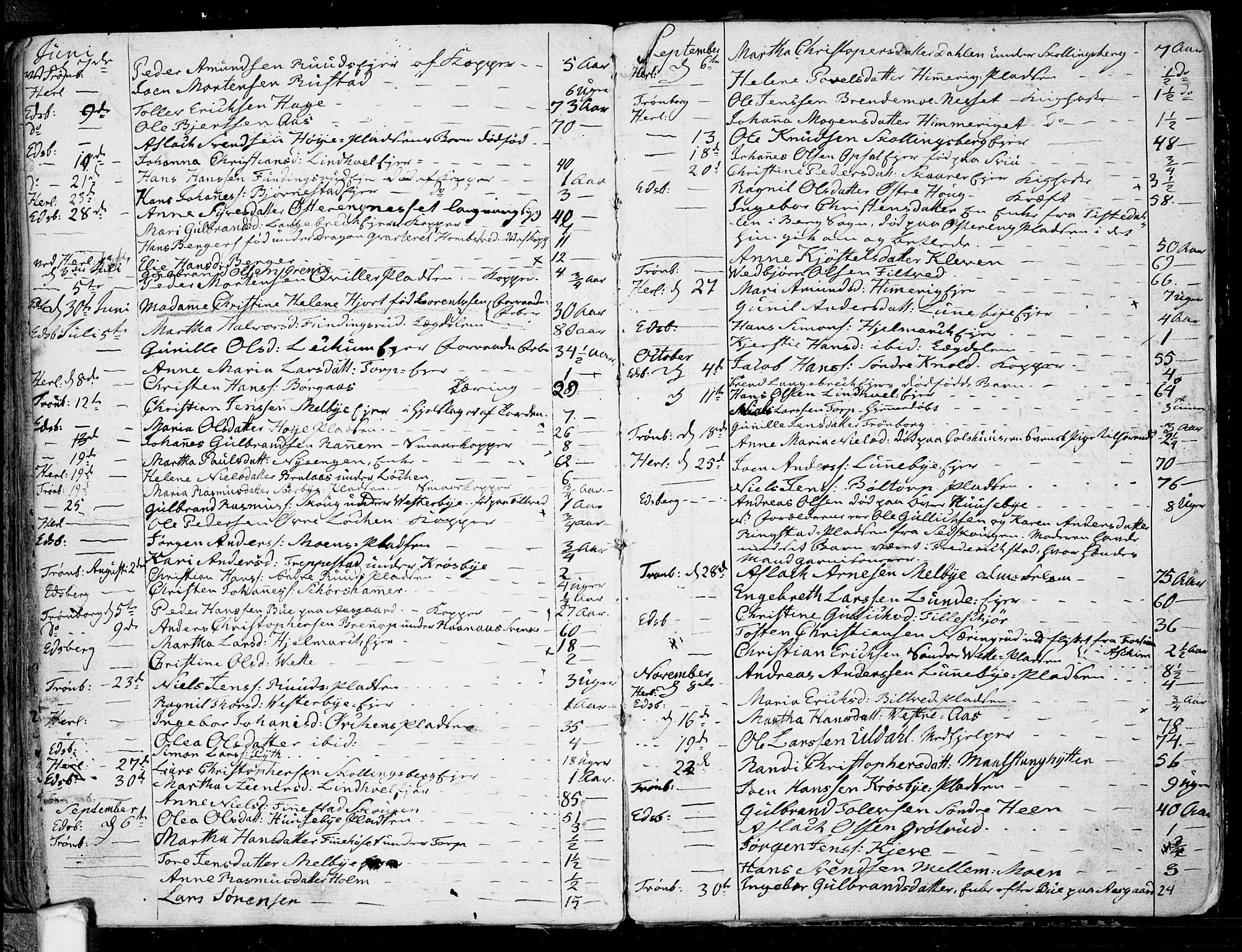 Eidsberg prestekontor Kirkebøker, SAO/A-10905/F/Fa/L0005: Parish register (official) no. I 5, 1786-1807, p. 176