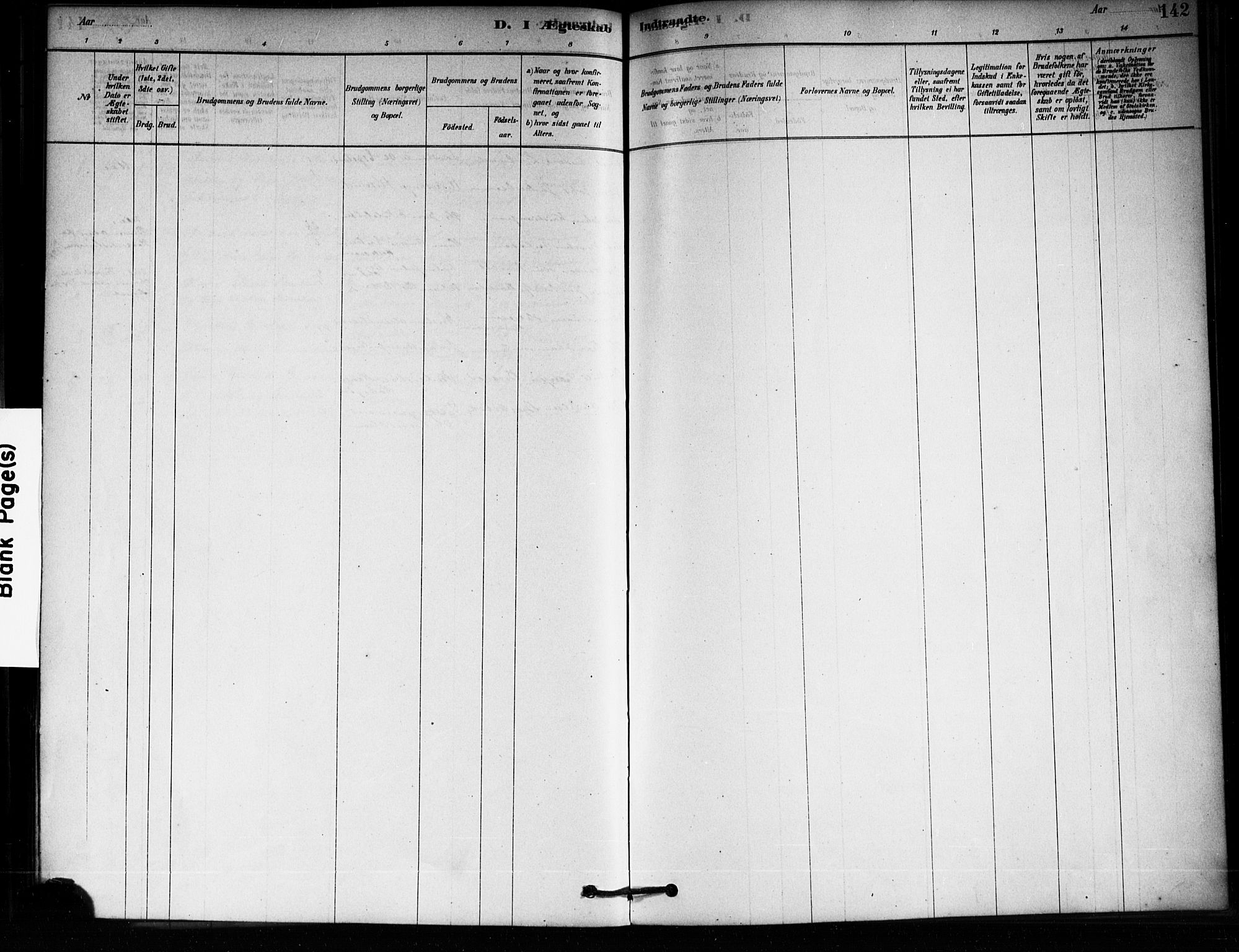 Aremark prestekontor Kirkebøker, AV/SAO-A-10899/F/Fa/L0005: Parish register (official) no. I 5, 1878-1897, p. 142