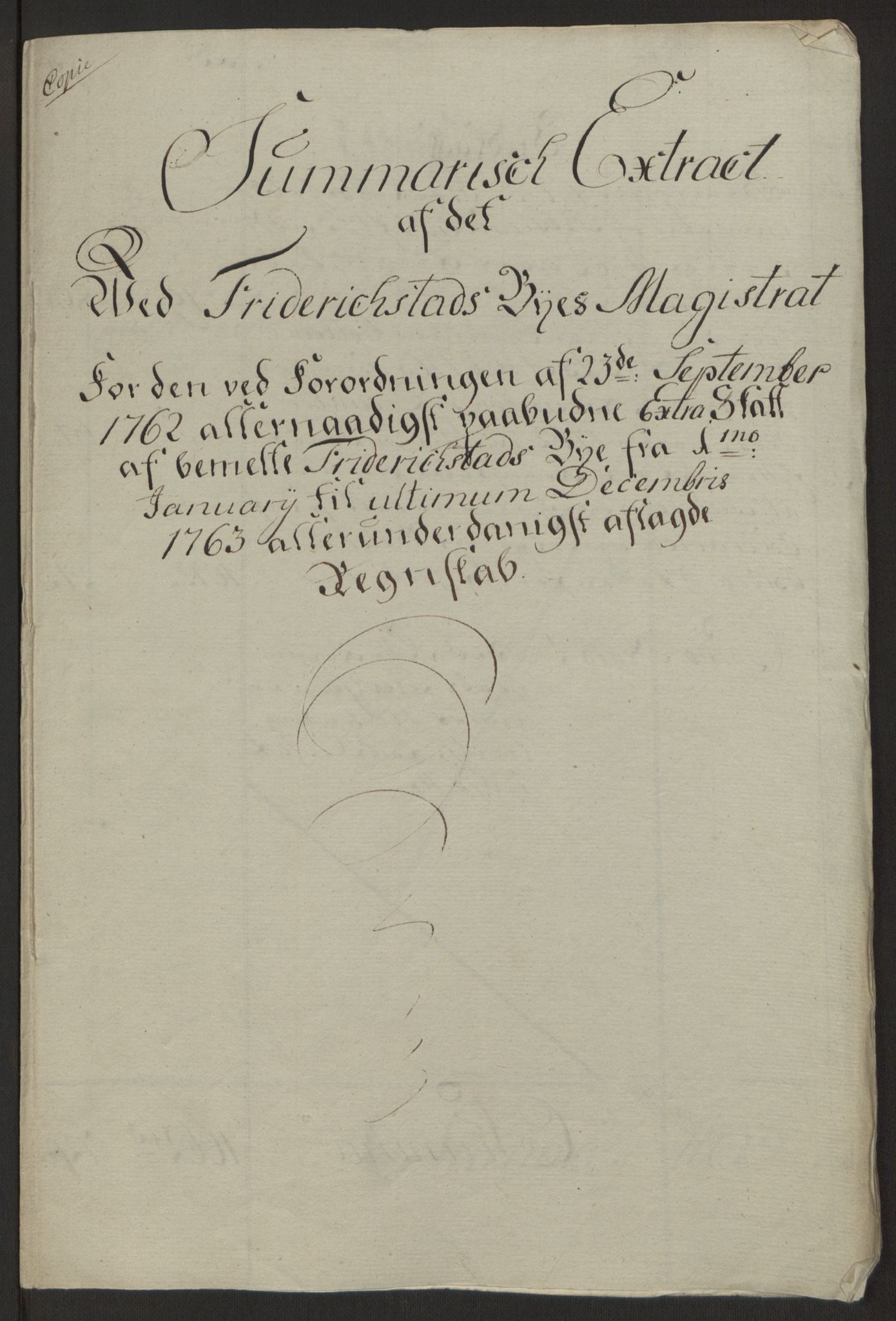 Rentekammeret inntil 1814, Reviderte regnskaper, Byregnskaper, AV/RA-EA-4066/R/Rb/L0029/0001: [B3] Kontribusjonsregnskap / Ekstraskatt, 1762-1772, p. 72