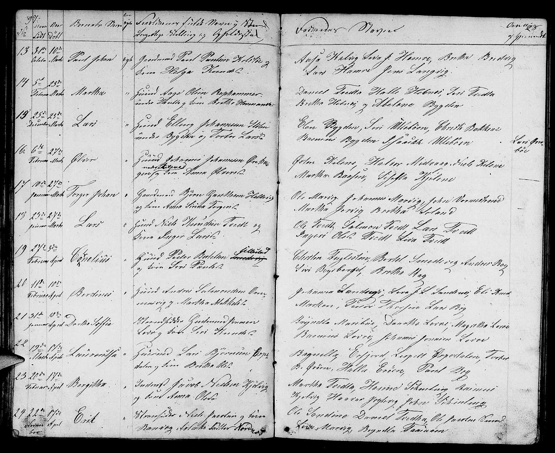 Jelsa sokneprestkontor, SAST/A-101842/01/V: Parish register (copy) no. B 2, 1852-1863, p. 97-98