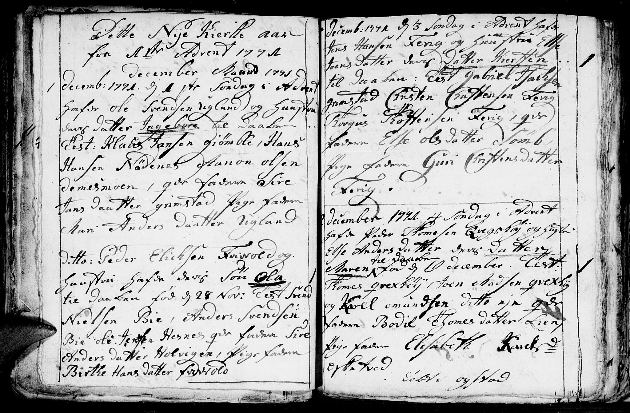 Fjære sokneprestkontor, AV/SAK-1111-0011/F/Fb/L0004: Parish register (copy) no. B 4, 1766-1785, p. 76b-77a