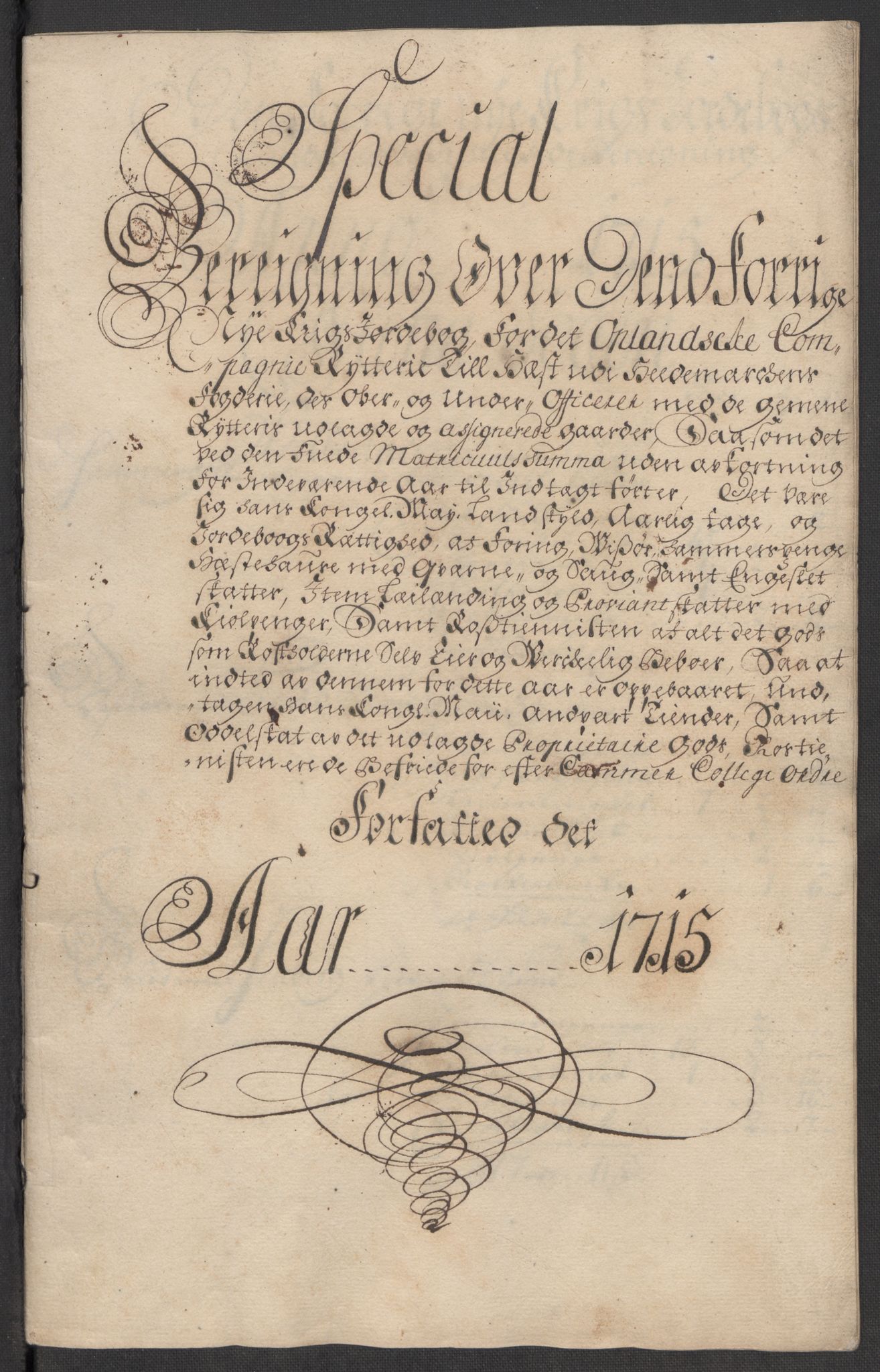 Rentekammeret inntil 1814, Reviderte regnskaper, Fogderegnskap, RA/EA-4092/R16/L1053: Fogderegnskap Hedmark, 1715, p. 332