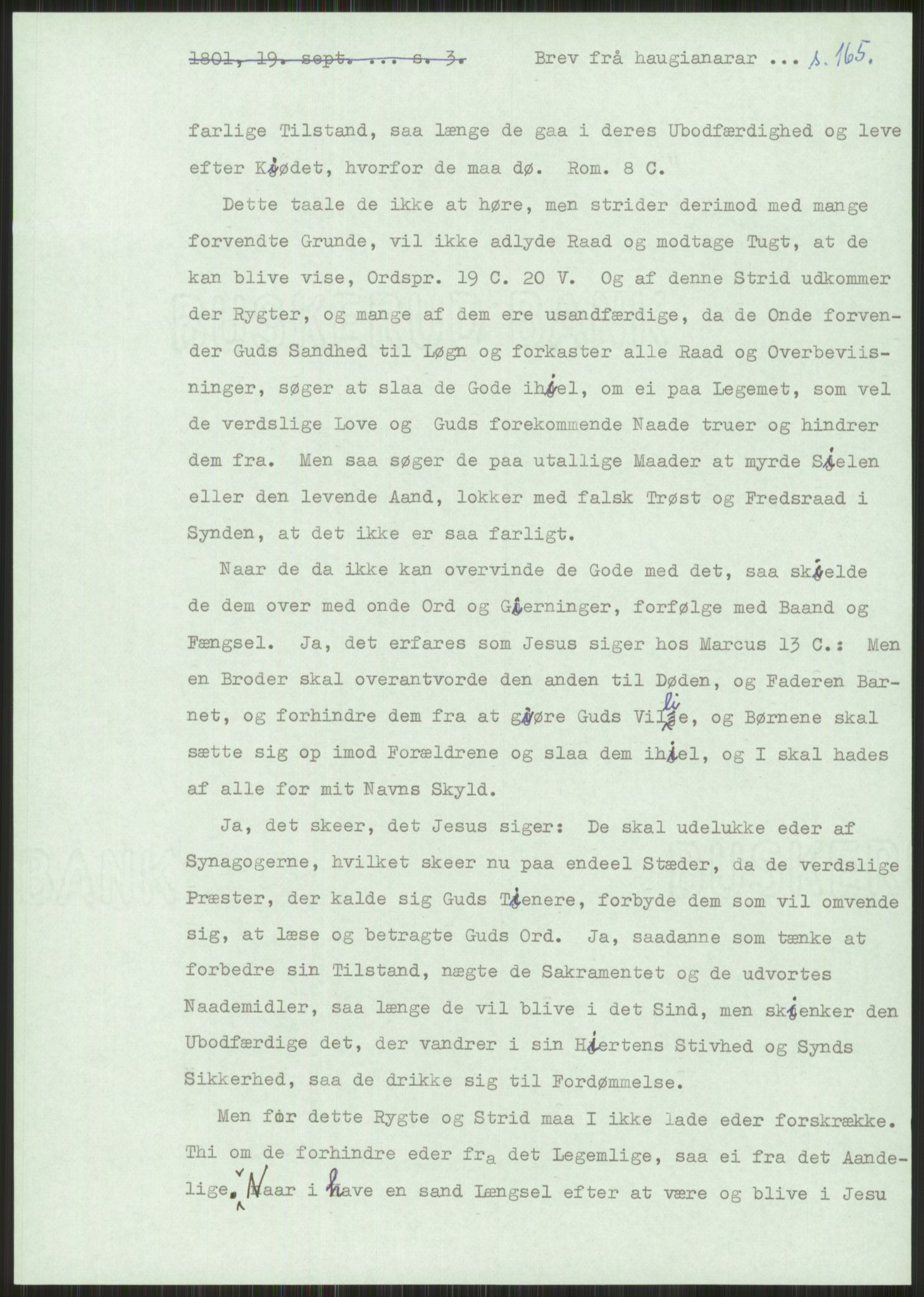 Samlinger til kildeutgivelse, Haugianerbrev, AV/RA-EA-6834/F/L0001: Haugianerbrev I: 1760-1804, 1760-1804, p. 165