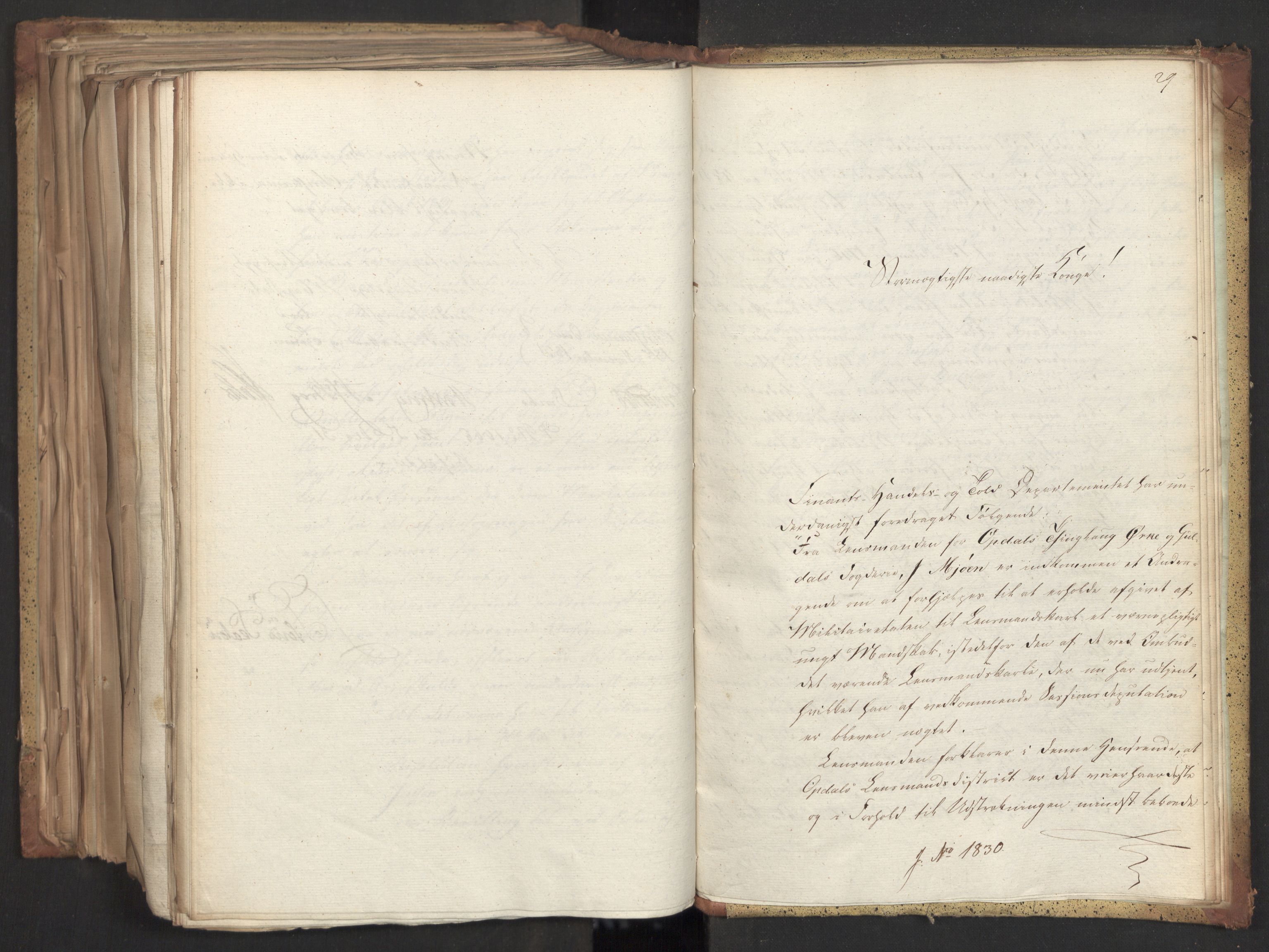 Statsrådsavdelingen i Stockholm, AV/RA-S-1003/D/Da/L0074: Regjeringsinnstillinger nr. 1700-1839, 1831, p. 402