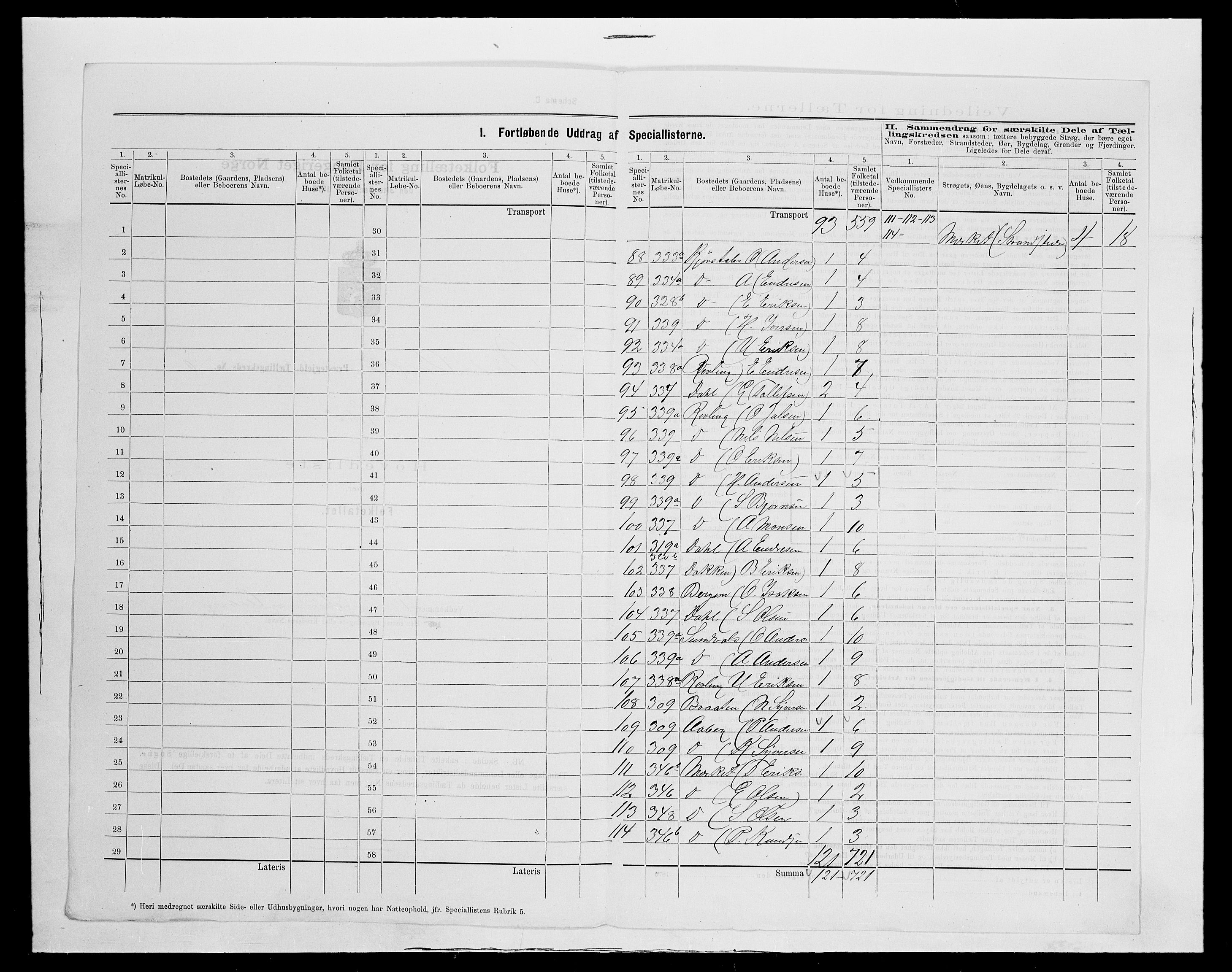 SAH, 1875 census for 0542P Nord-Aurdal, 1875, p. 44