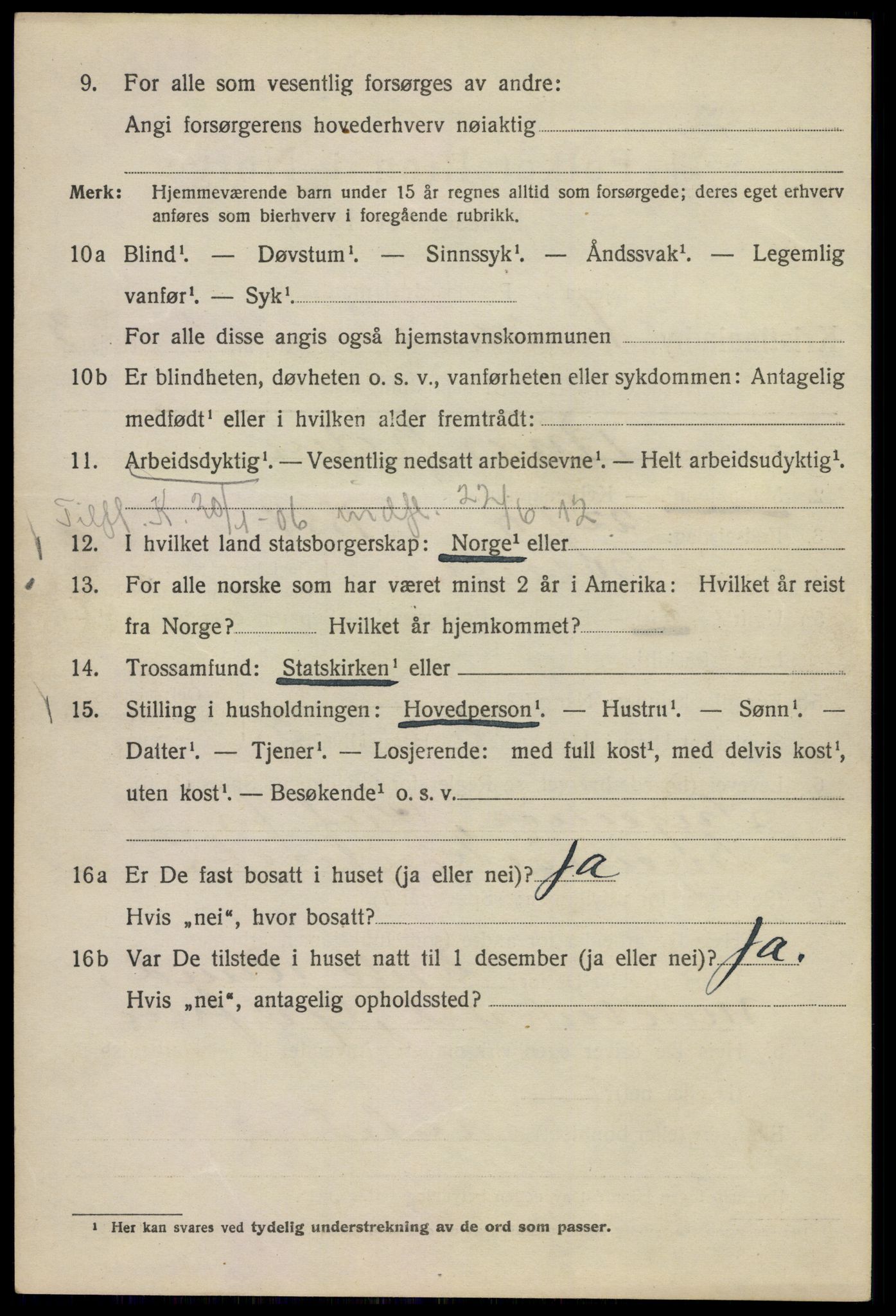 SAO, 1920 census for Kristiania, 1920, p. 286826