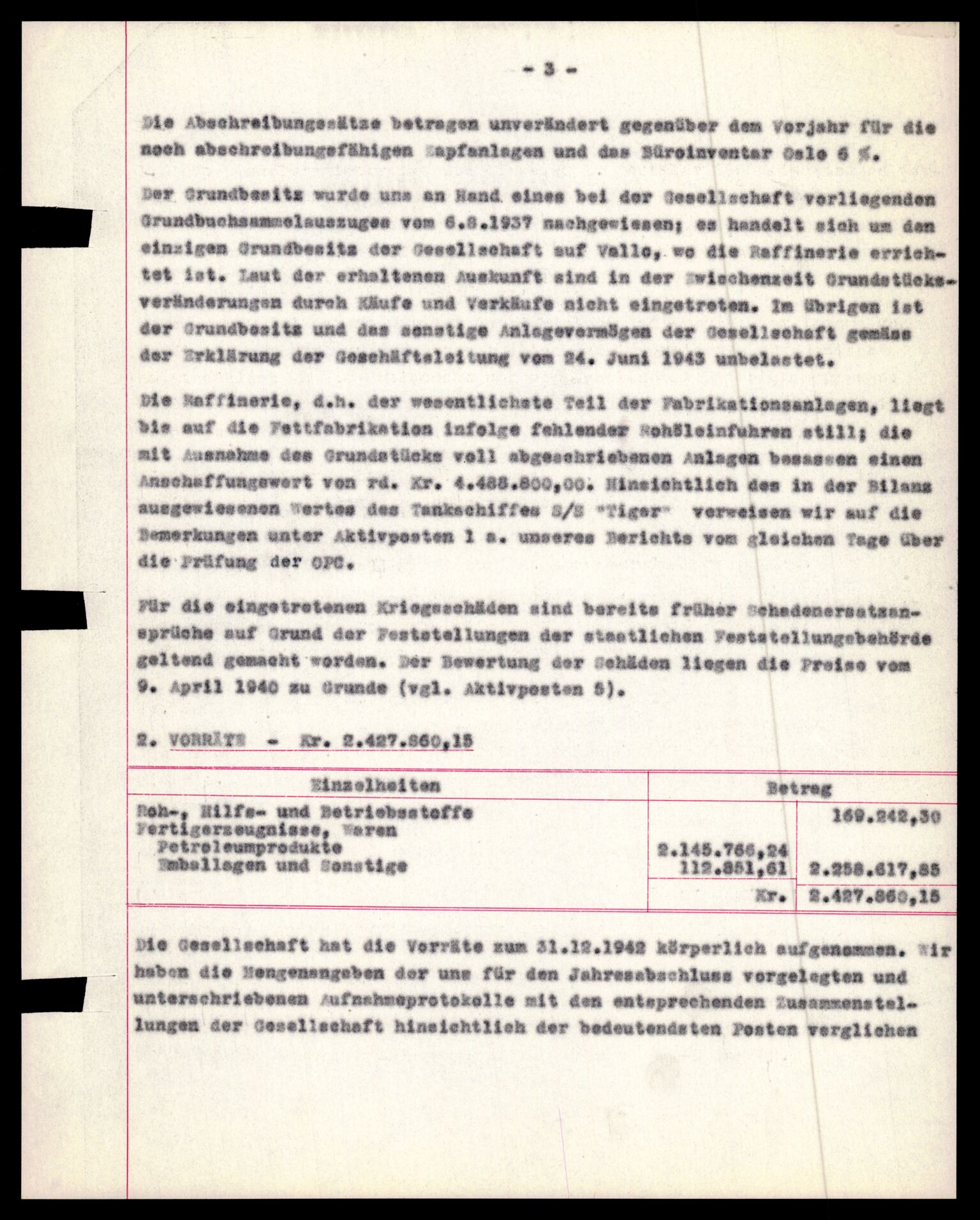 Forsvarets Overkommando. 2 kontor. Arkiv 11.4. Spredte tyske arkivsaker, AV/RA-RAFA-7031/D/Dar/Darc/L0030: Tyske oppgaver over norske industribedrifter, 1940-1943, p. 667