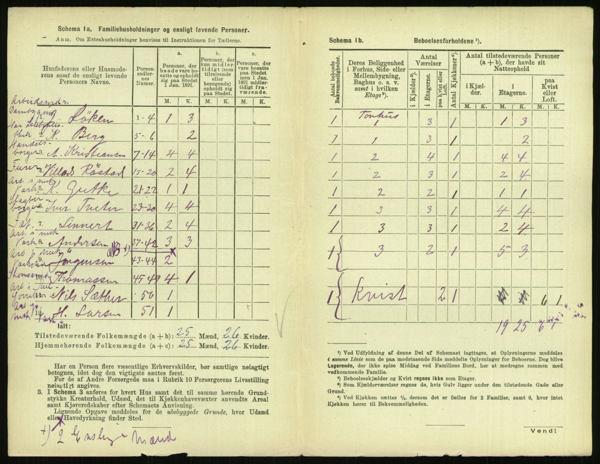 RA, 1891 census for 0301 Kristiania, 1891, p. 138498