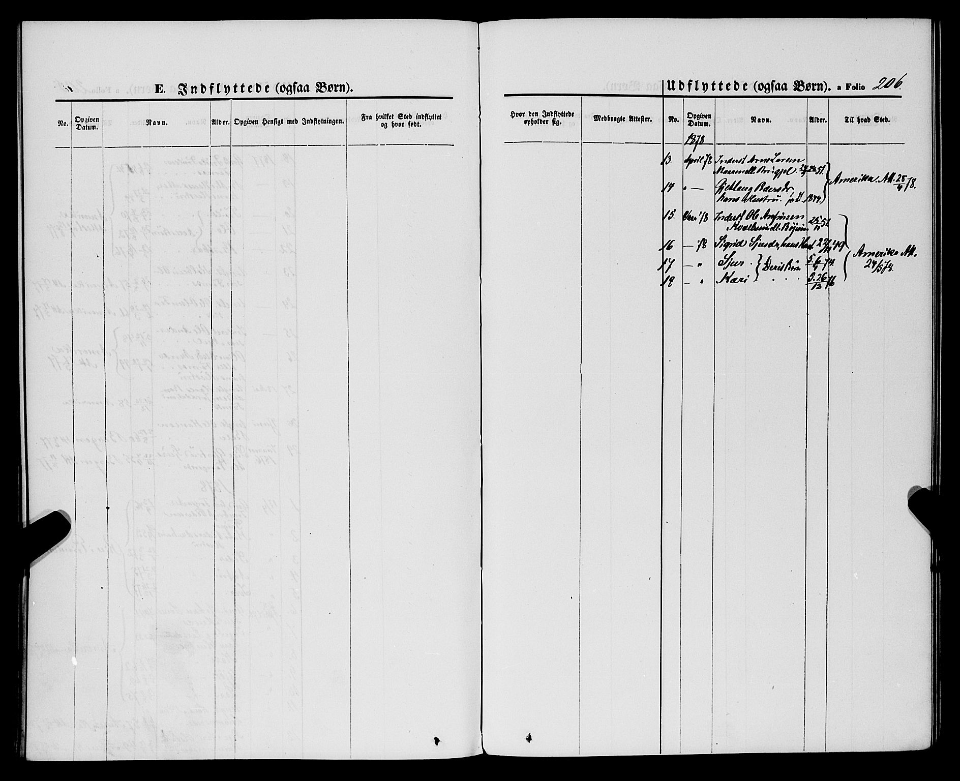 Balestrand sokneprestembete, SAB/A-79601/H/Haa/Haaa/L0003: Parish register (official) no. A 3, 1867-1878, p. 206