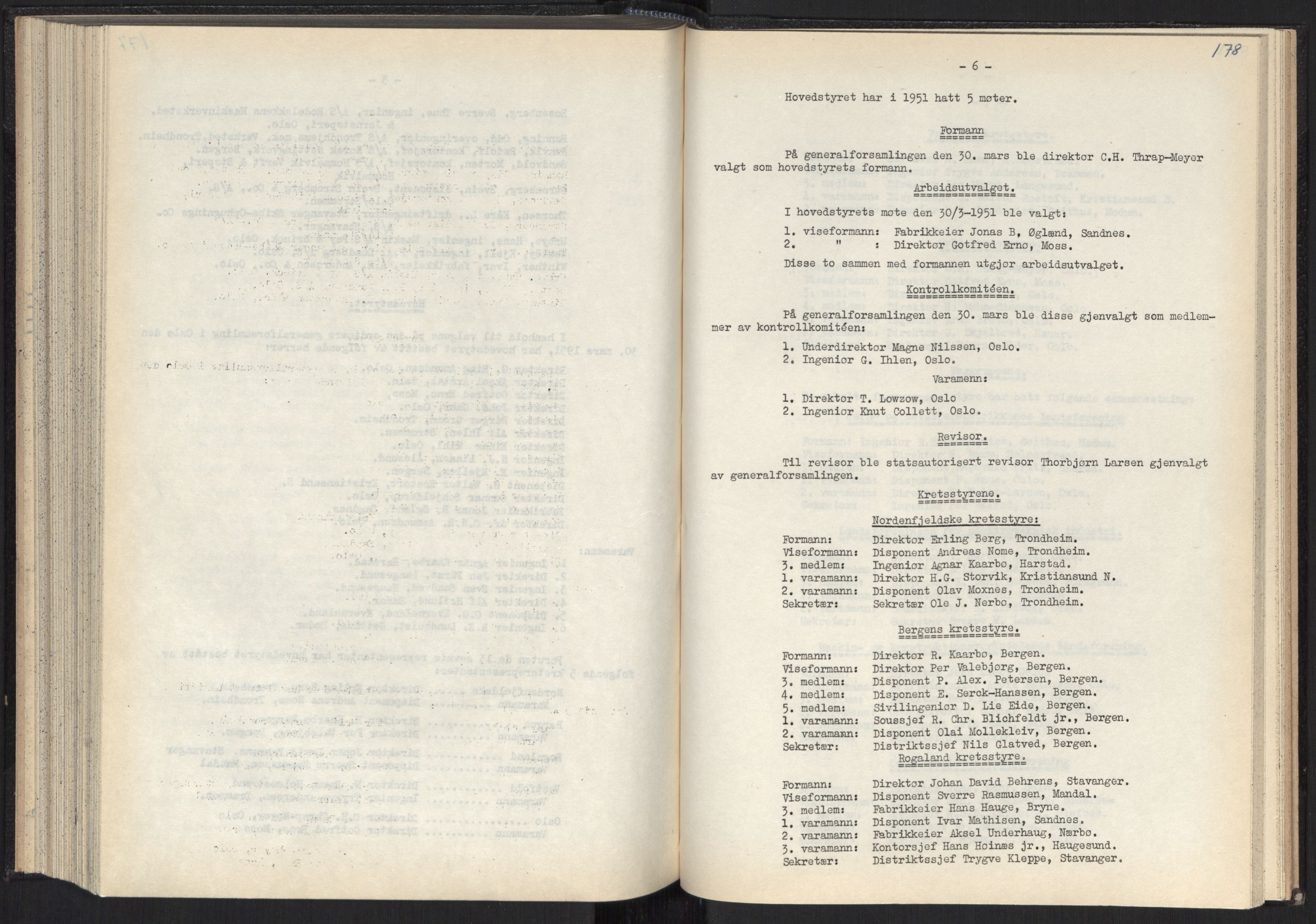 Teknologibedriftenes Landsforening TBL, AV/RA-PA-1700/A/Ad/L0007: Årsberetning med register, 1940-1951, p. 178