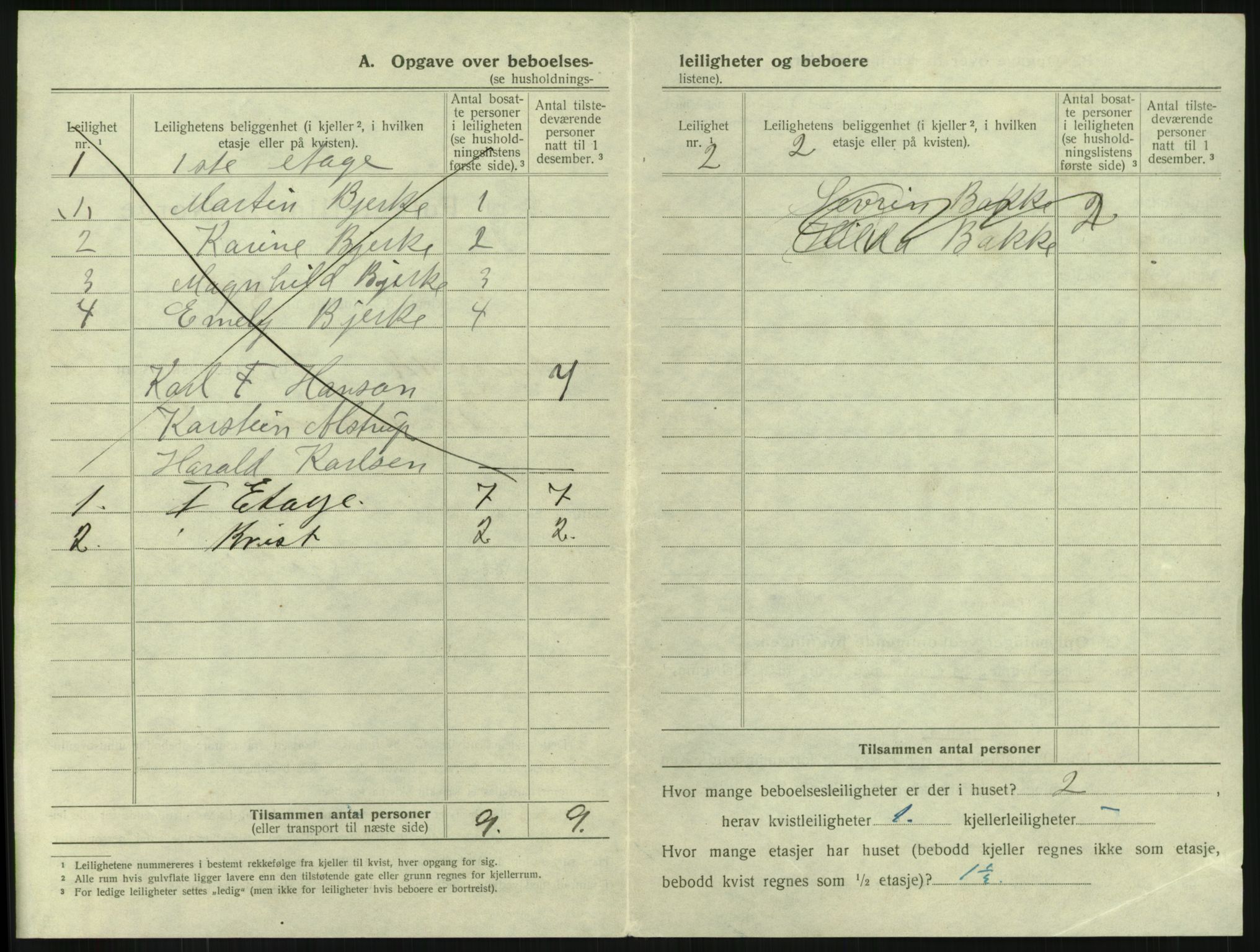 SAKO, 1920 census for Larvik, 1920, p. 3015