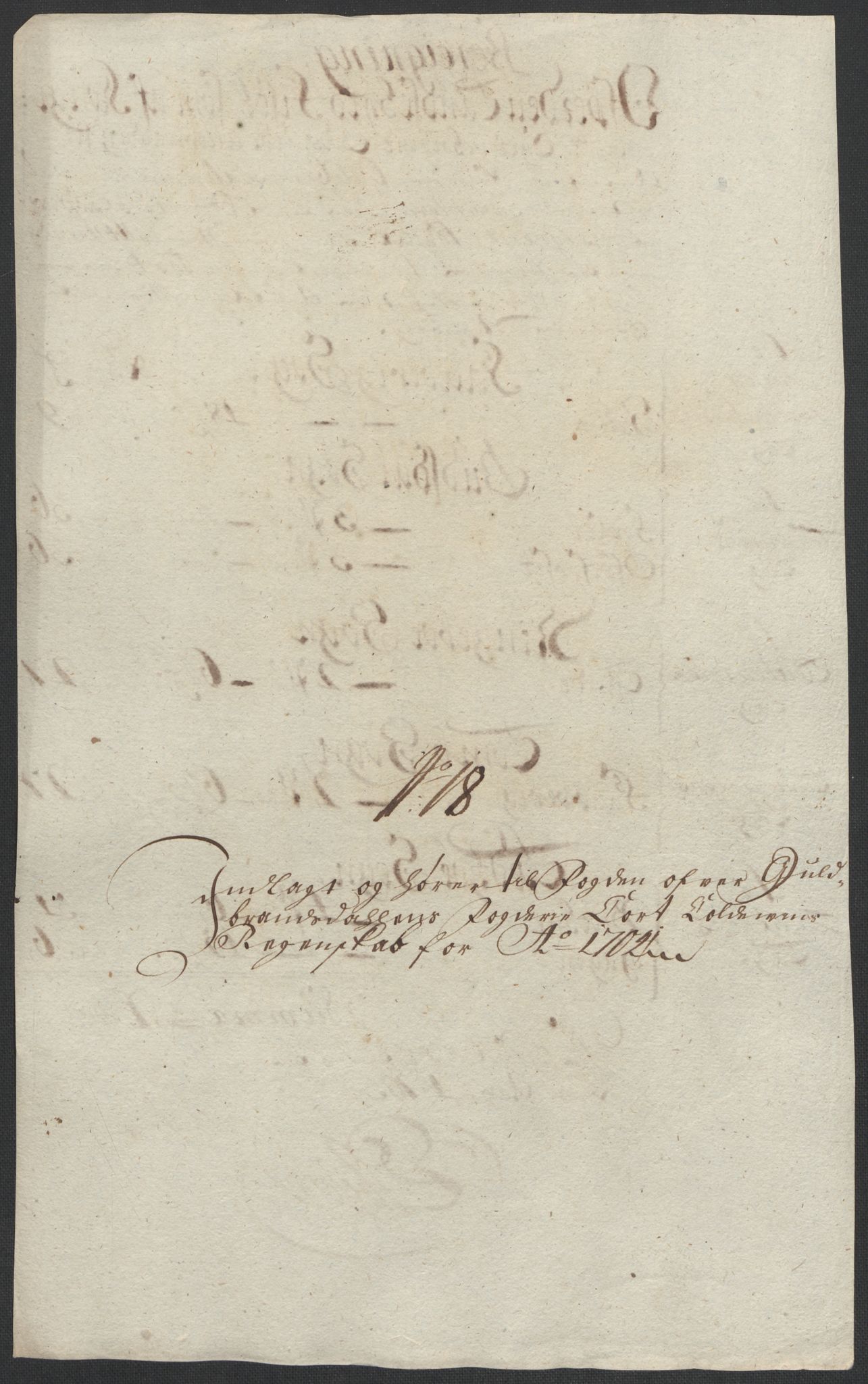 Rentekammeret inntil 1814, Reviderte regnskaper, Fogderegnskap, AV/RA-EA-4092/R17/L1177: Fogderegnskap Gudbrandsdal, 1704, p. 124