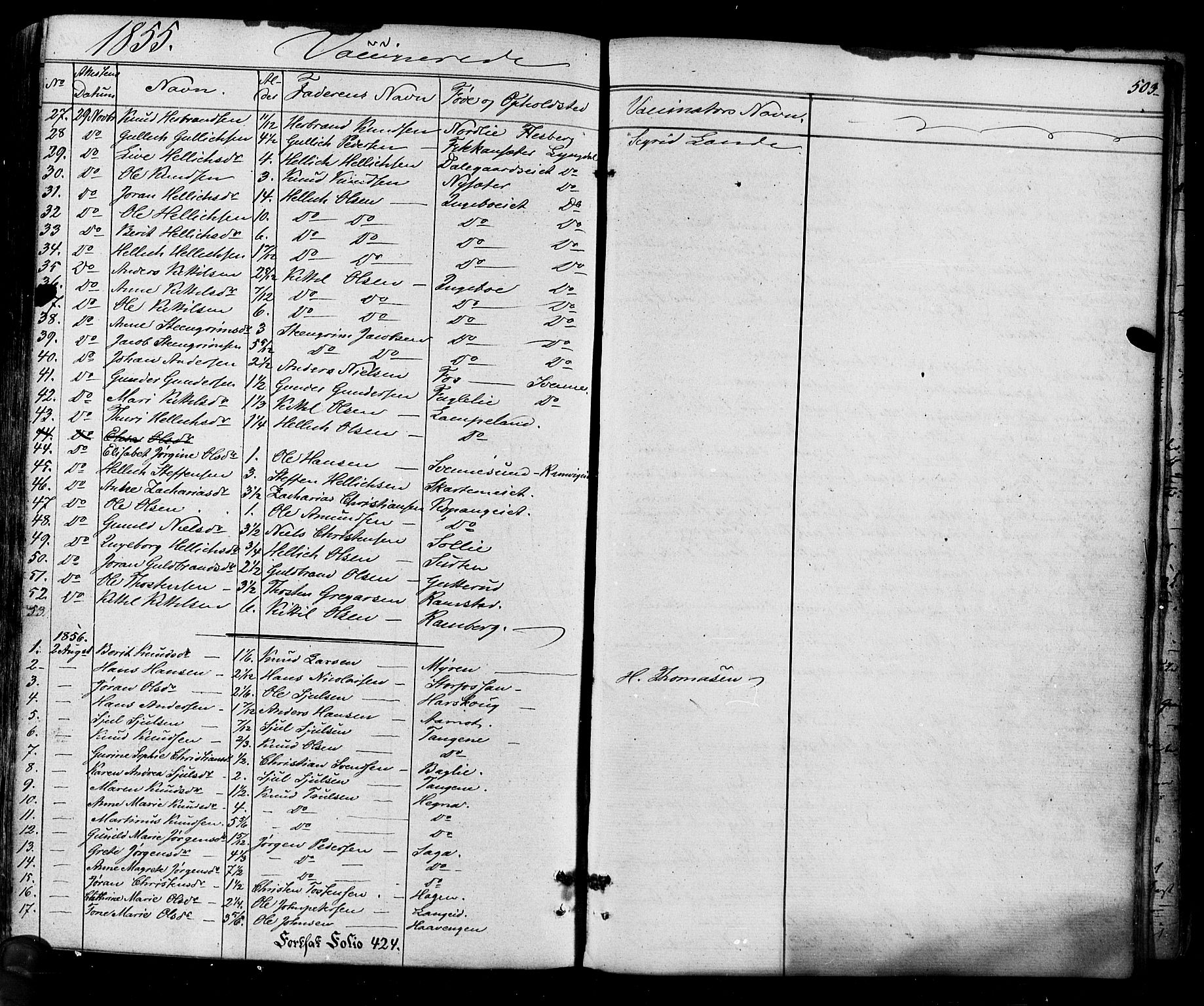 Flesberg kirkebøker, AV/SAKO-A-18/F/Fa/L0006: Parish register (official) no. I 6, 1834-1860, p. 503