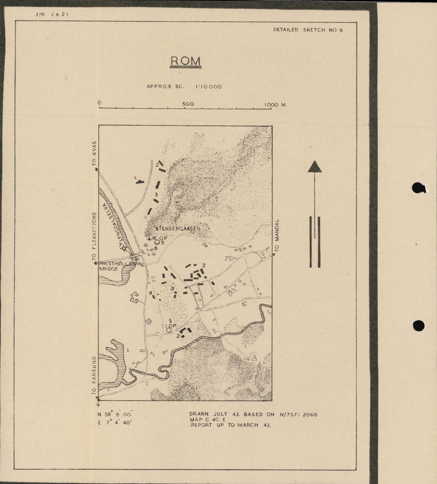 Forsvaret, Forsvarets overkommando II, AV/RA-RAFA-3915/D/Dd/L0023: Vest-Agder, 1942-1943, p. 192