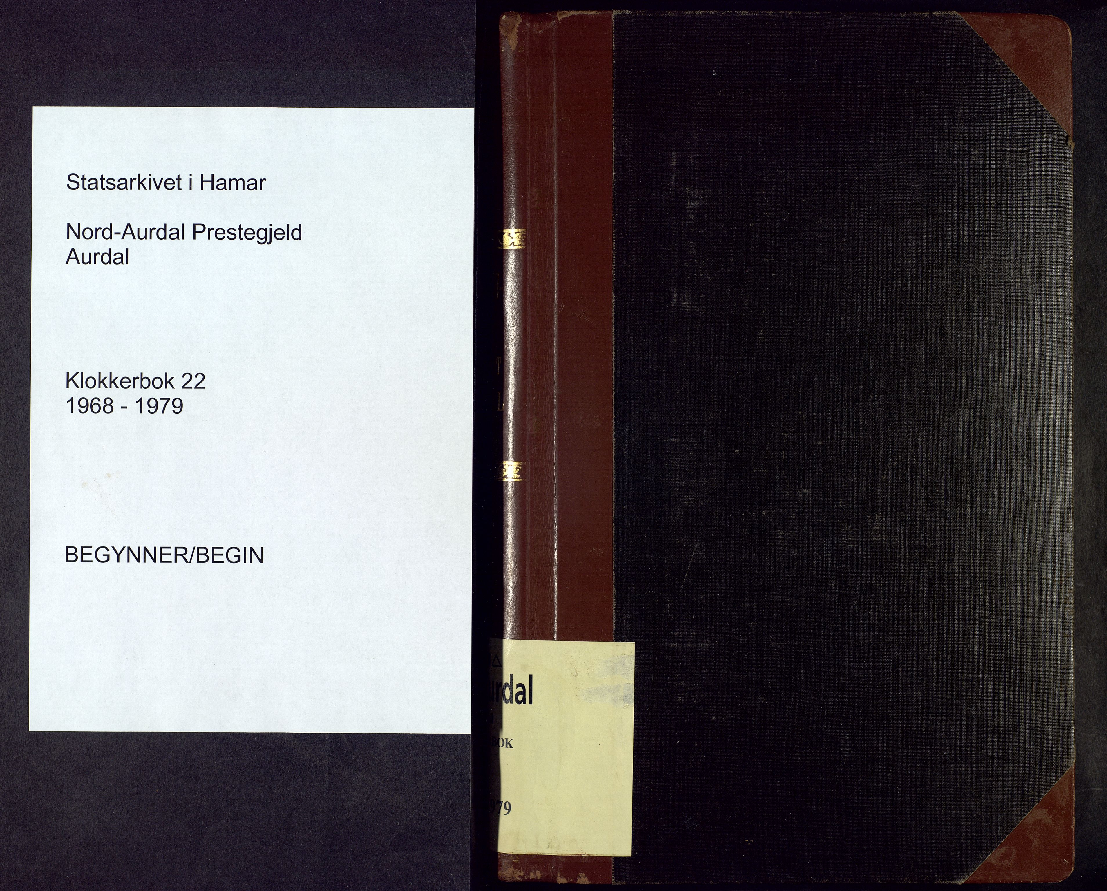 Nord-Aurdal prestekontor, AV/SAH-PREST-132/H/Ha/Hab/L0022: Parish register (copy) no. 22, 1968-1979