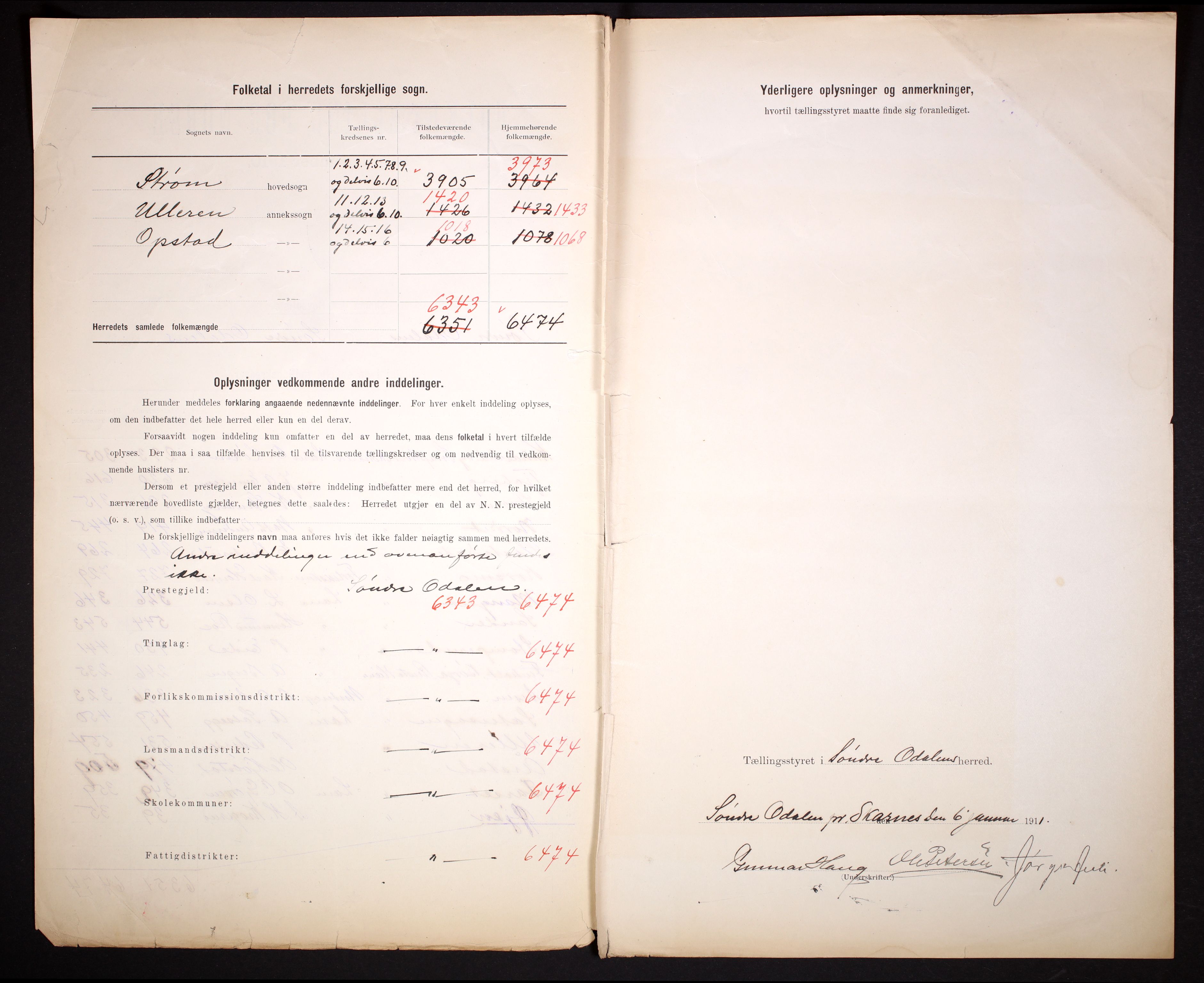 RA, 1910 census for Sør-Odal, 1910, p. 3