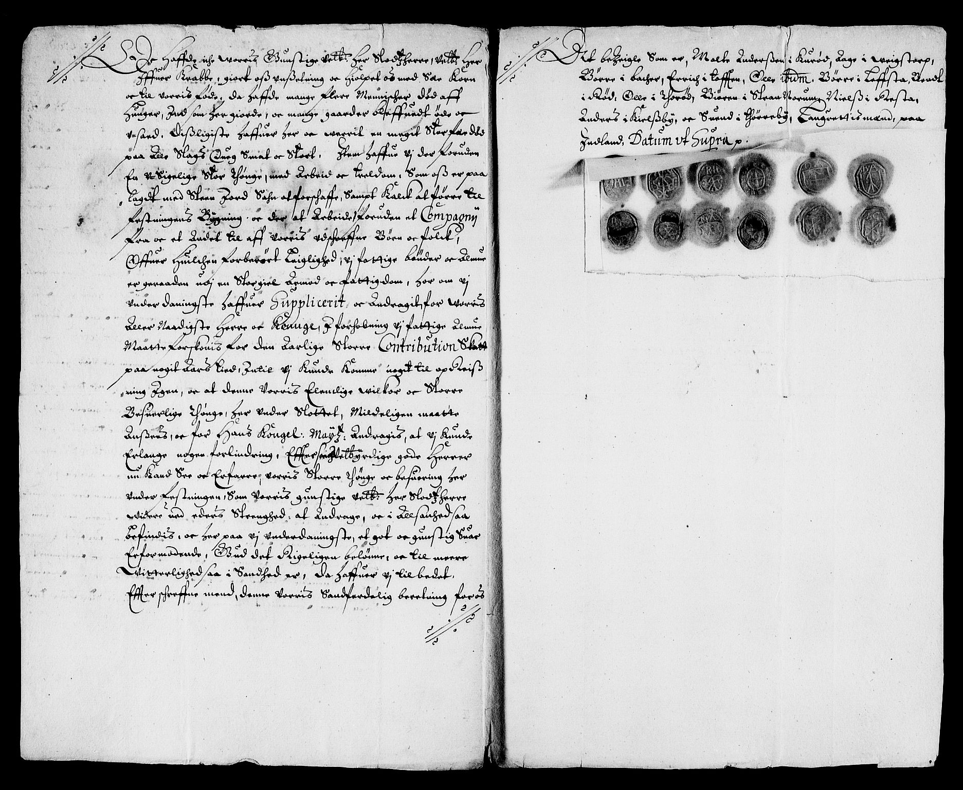 Danske Kanselli, Skapsaker, AV/RA-EA-4061/F/L0008: Skap 8, pakke 150A, litra X-GG, 1647-1651, p. 289