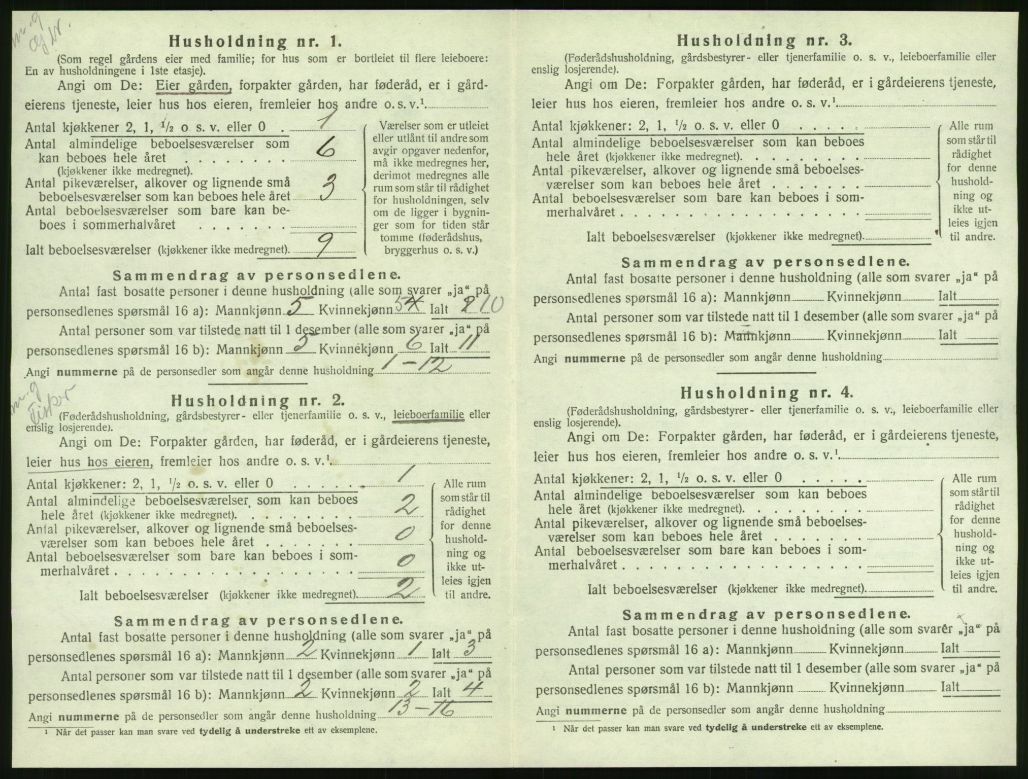 SAT, 1920 census for Herøy, 1920, p. 101