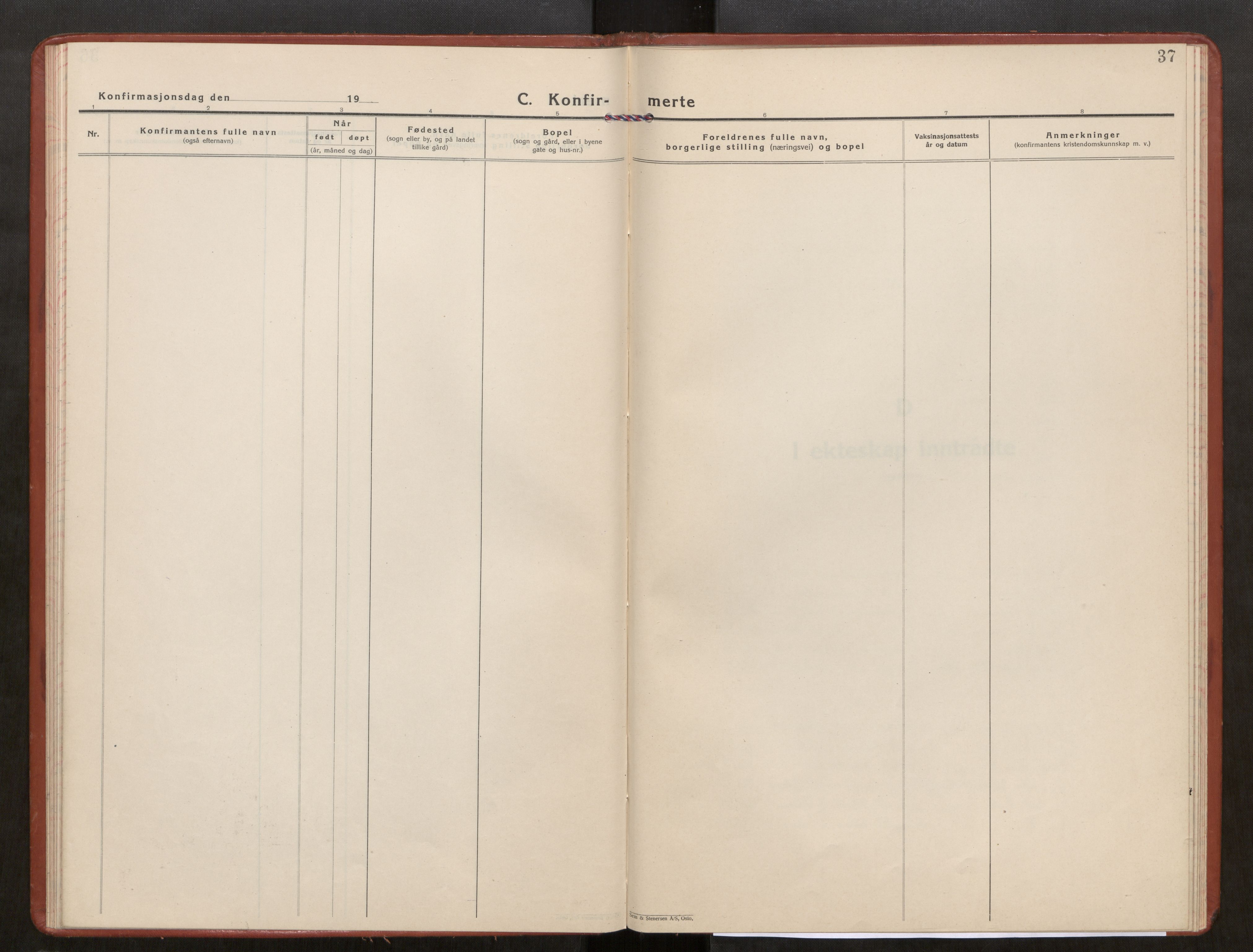 Kolvereid sokneprestkontor, AV/SAT-A-1171/H/Ha/Haa/L0003: Parish register (official) no. 3, 1927-1935, p. 37