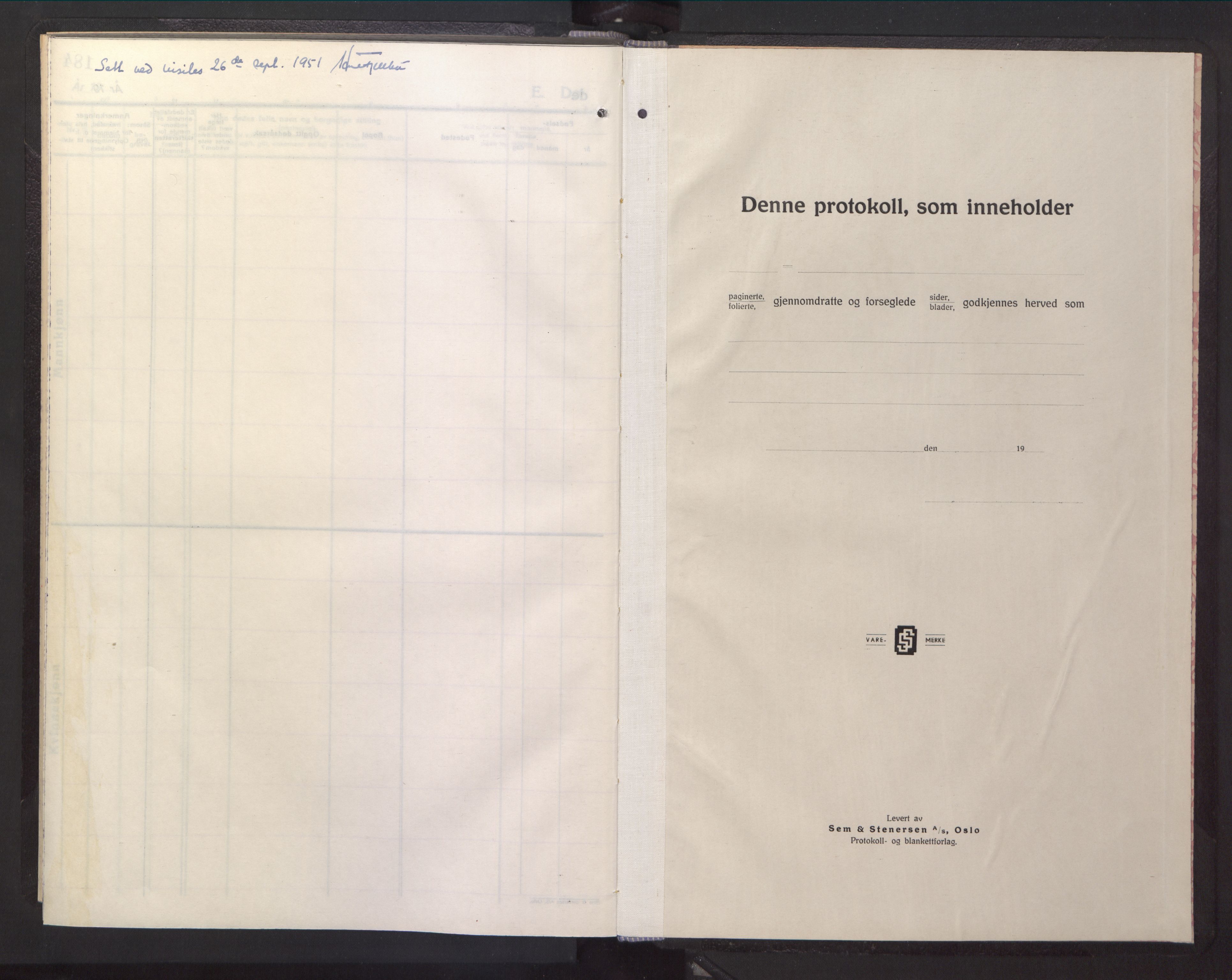 Ministerialprotokoller, klokkerbøker og fødselsregistre - Sør-Trøndelag, AV/SAT-A-1456/669/L0833: Parish register (copy) no. 669C03, 1945-1950