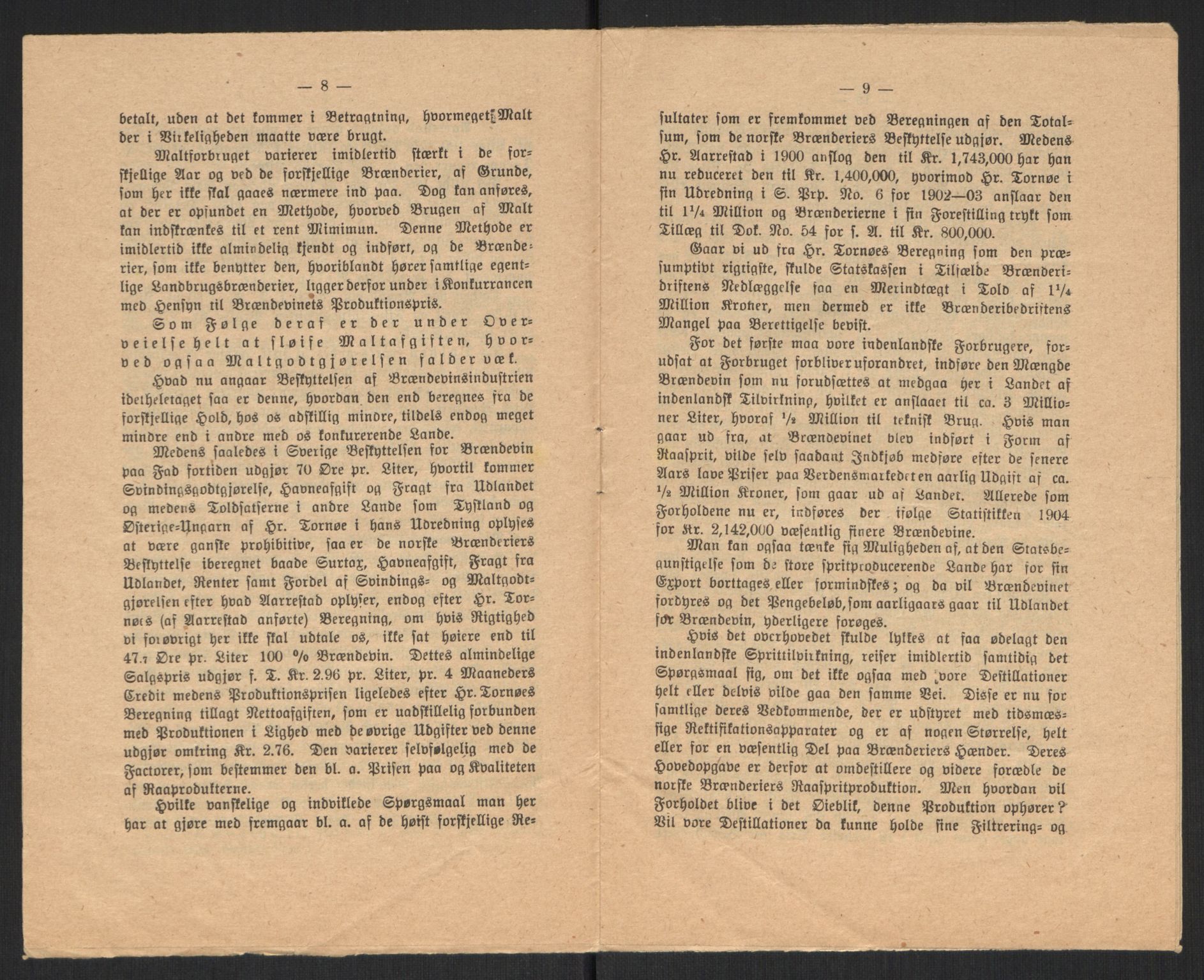 Venstres Hovedorganisasjon, RA/PA-0876/X/L0001: De eldste skrifter, 1860-1936, p. 819