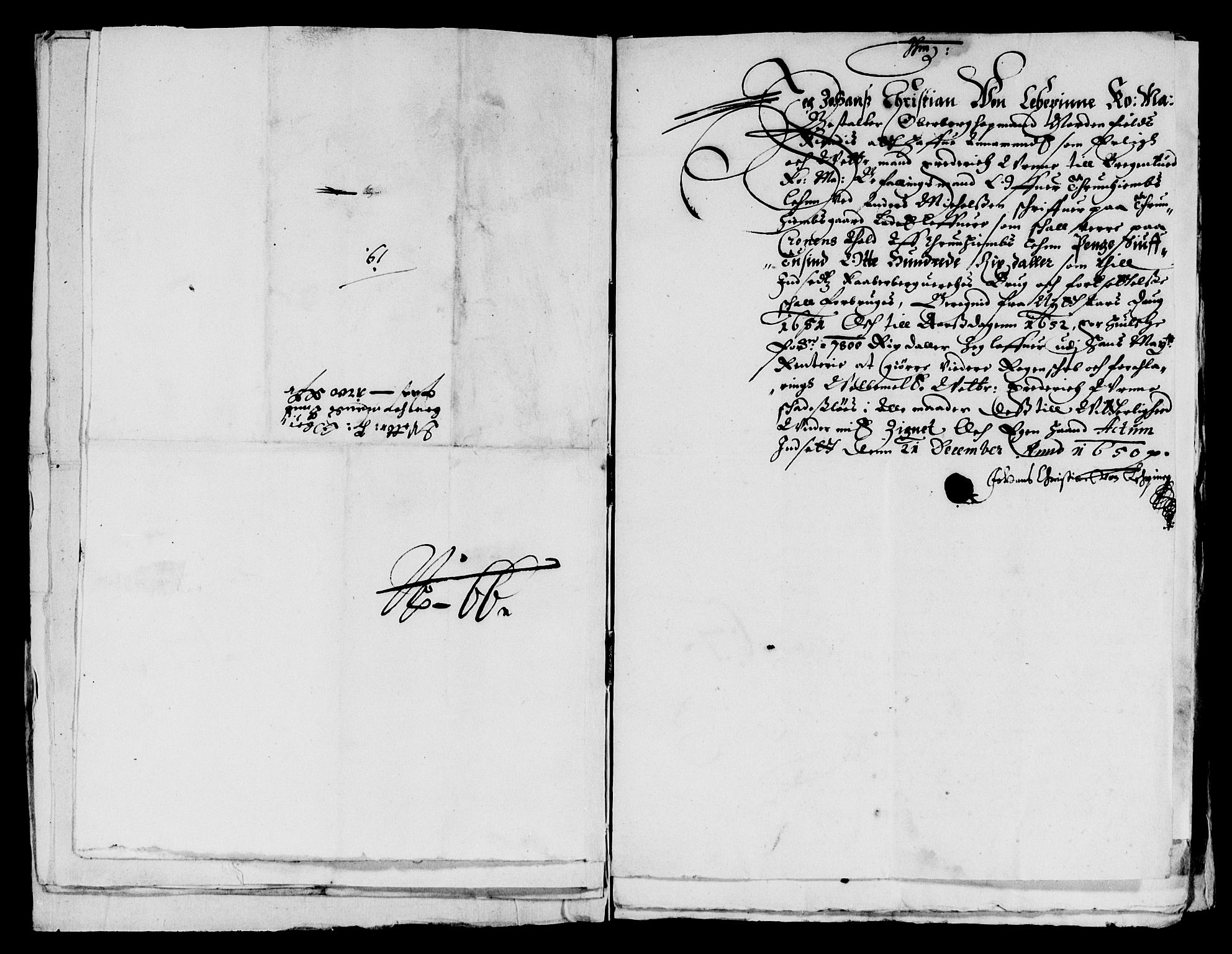 Rentekammeret inntil 1814, Reviderte regnskaper, Lensregnskaper, AV/RA-EA-5023/R/Rb/Rbw/L0099: Trondheim len, 1650-1651