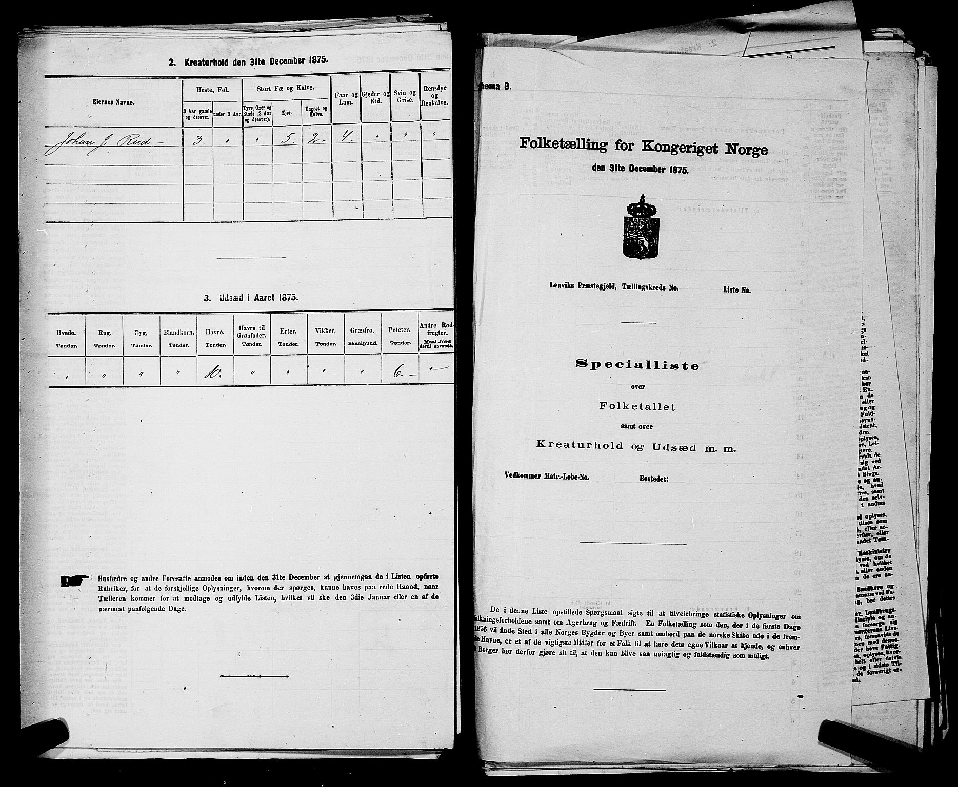 RA, 1875 census for 0138P Hobøl, 1875, p. 740