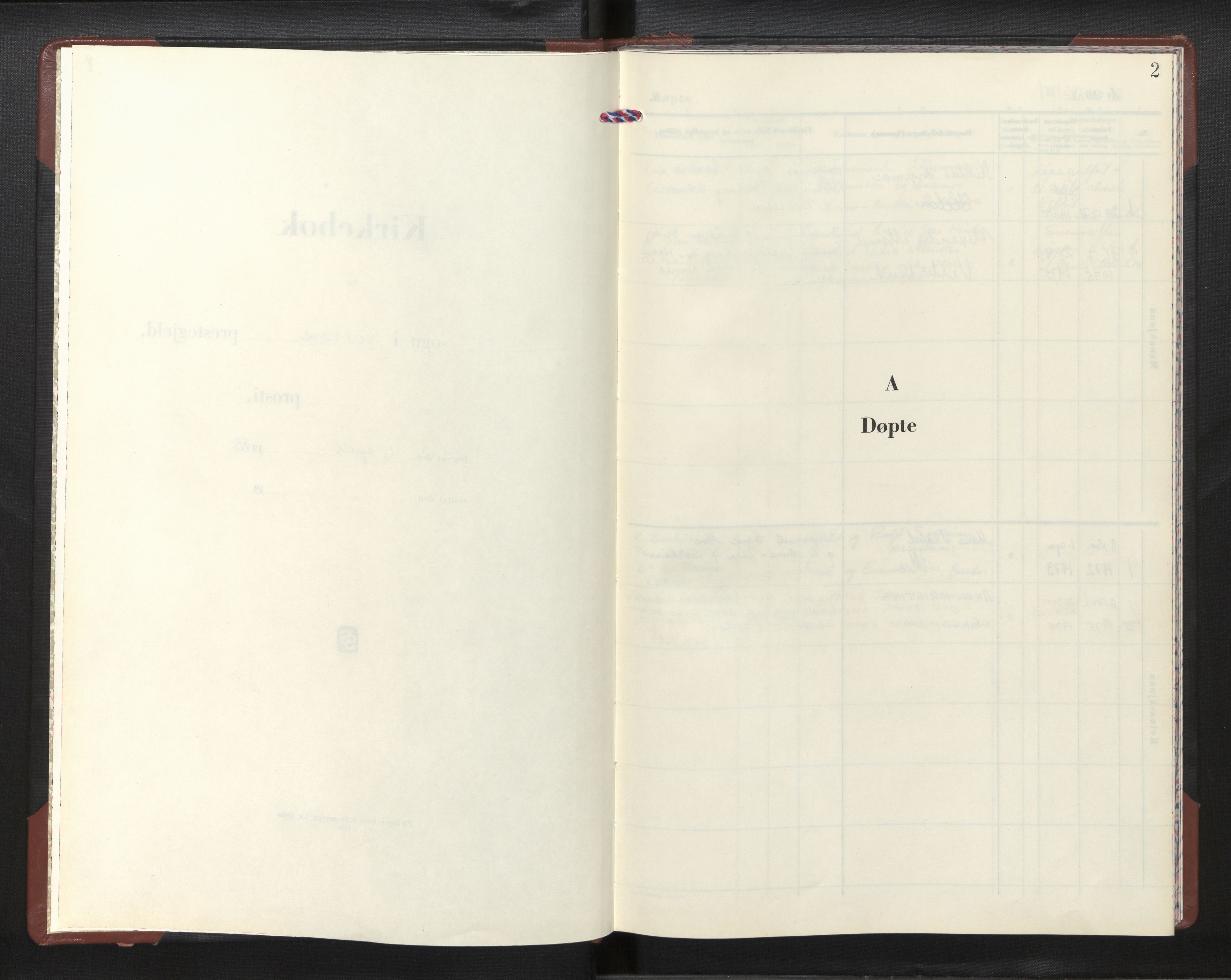 Den norske sjømannsmisjon i utlandet/Lisnave (Lisboa), AV/SAB-SAB/PA-0111/H/Ha/L0001: Parish register (official) no. A 1, 1973-1983, p. 1b-2a