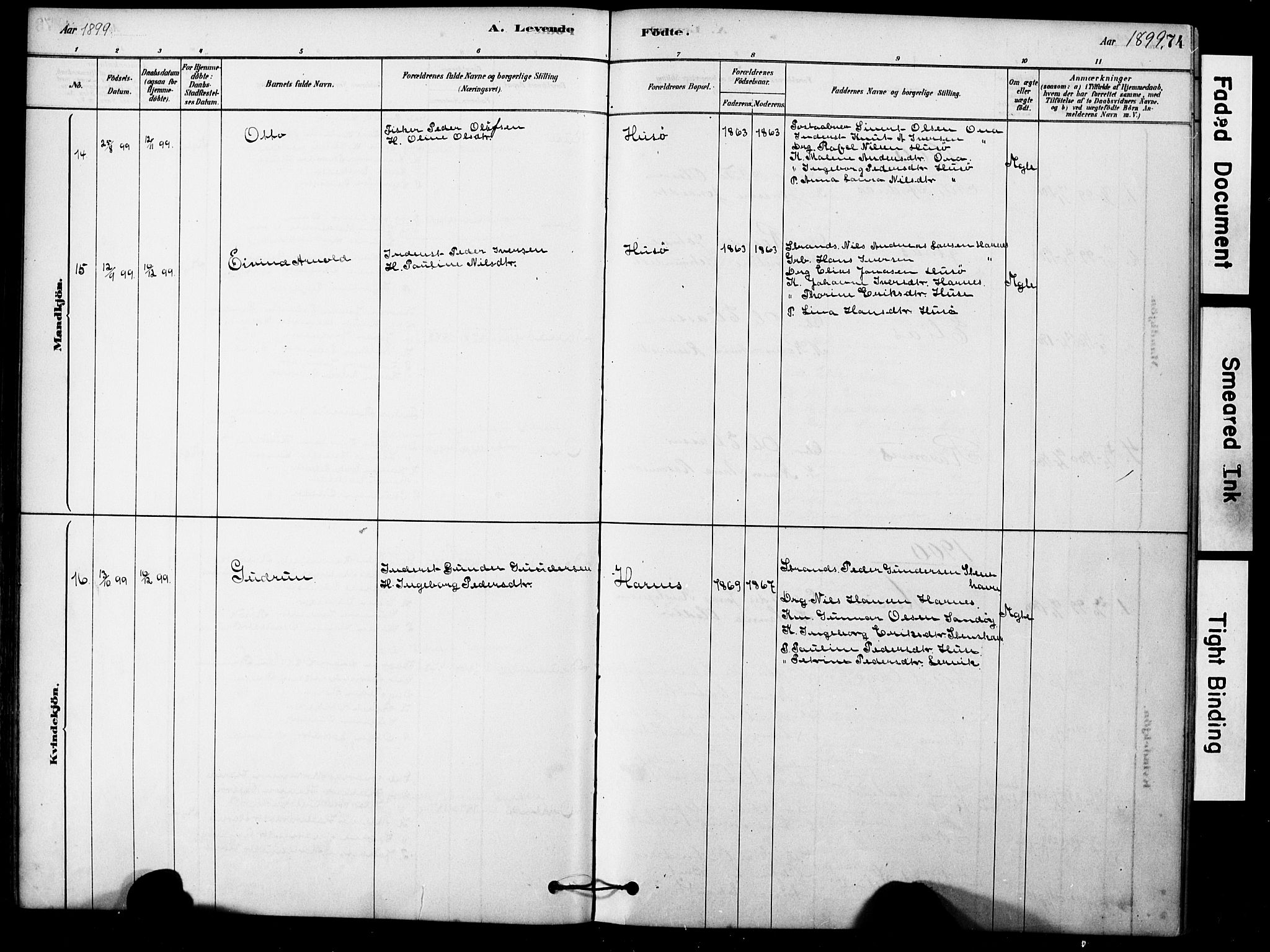 Ministerialprotokoller, klokkerbøker og fødselsregistre - Møre og Romsdal, AV/SAT-A-1454/561/L0729: Parish register (official) no. 561A03, 1878-1900, p. 74