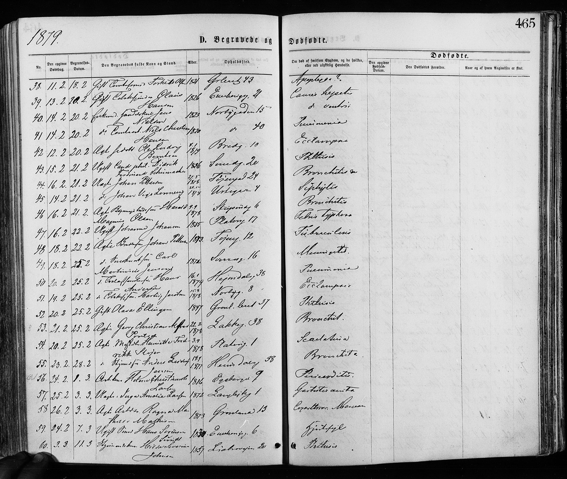 Grønland prestekontor Kirkebøker, AV/SAO-A-10848/F/Fa/L0005: Parish register (official) no. 5, 1869-1880, p. 465