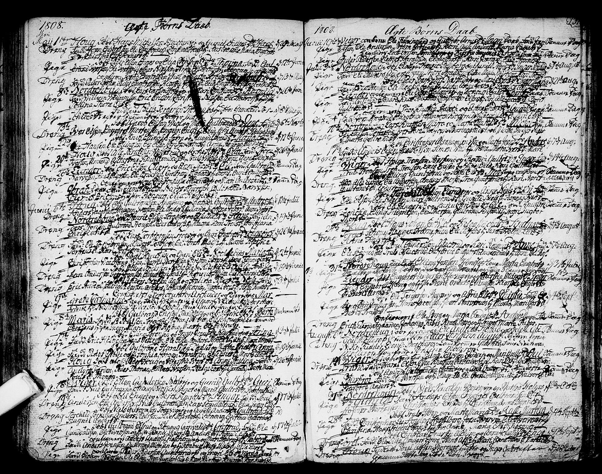 Norderhov kirkebøker, AV/SAKO-A-237/F/Fa/L0006: Parish register (official) no. 6, 1789-1811, p. 131