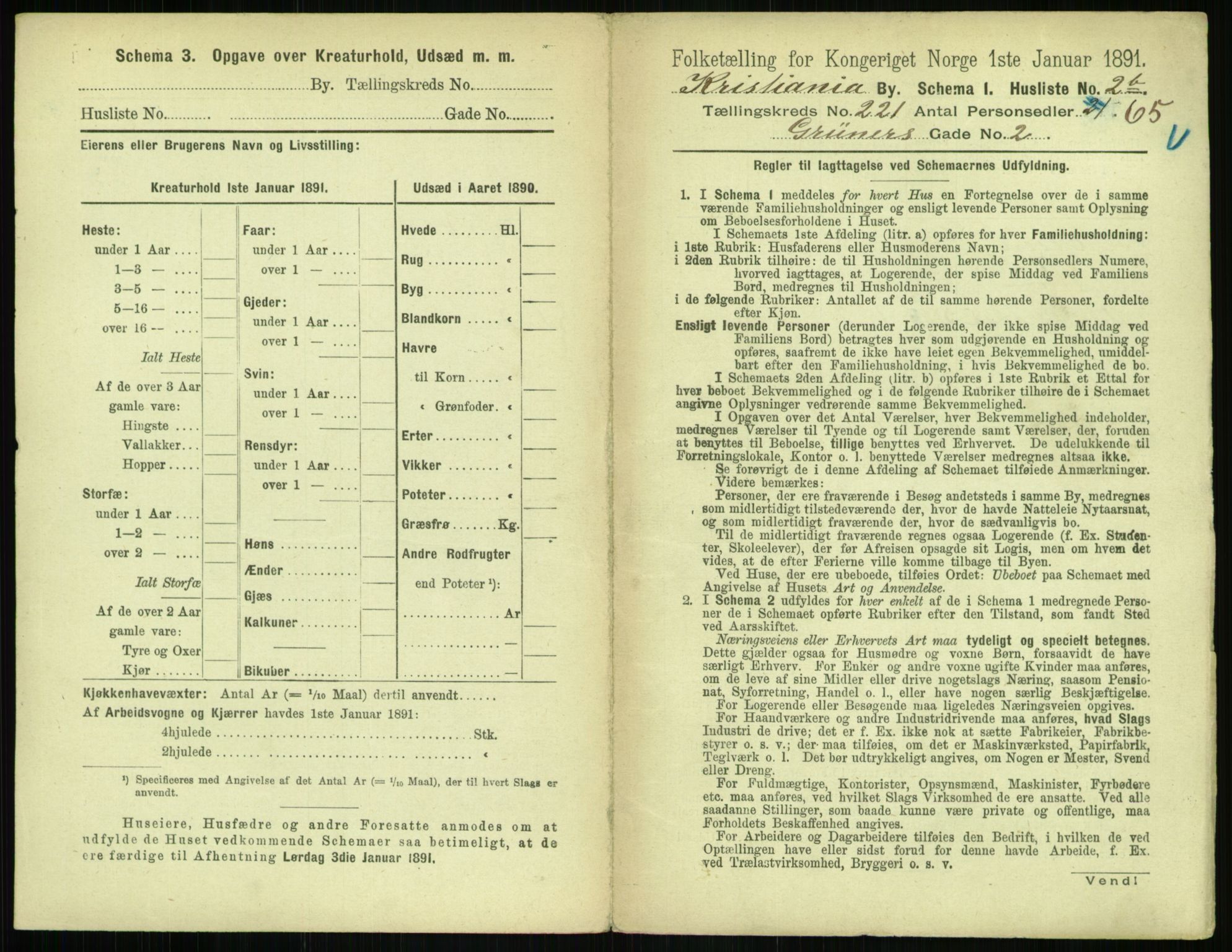 RA, 1891 census for 0301 Kristiania, 1891, p. 131842