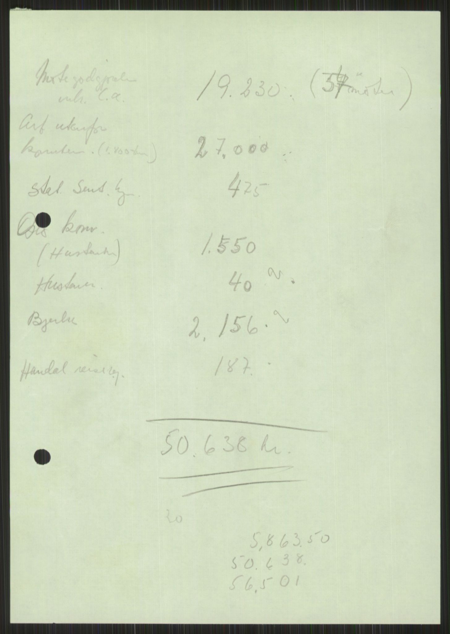 Kommunaldepartementet, Boligkomiteen av 1962, RA/S-1456/D/L0003: --, 1962-1963, p. 1496